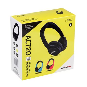 Audiocore AC720 Over-Ear-Kopfhörer (Bluetooth 5.0, Ohrumschliessend mit verstellbarem Kopfbügel)