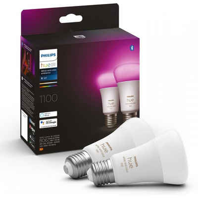 Philips Hue LED-Leuchtmittel White & Color Ambiance - LED-Lampe - weiß, E27