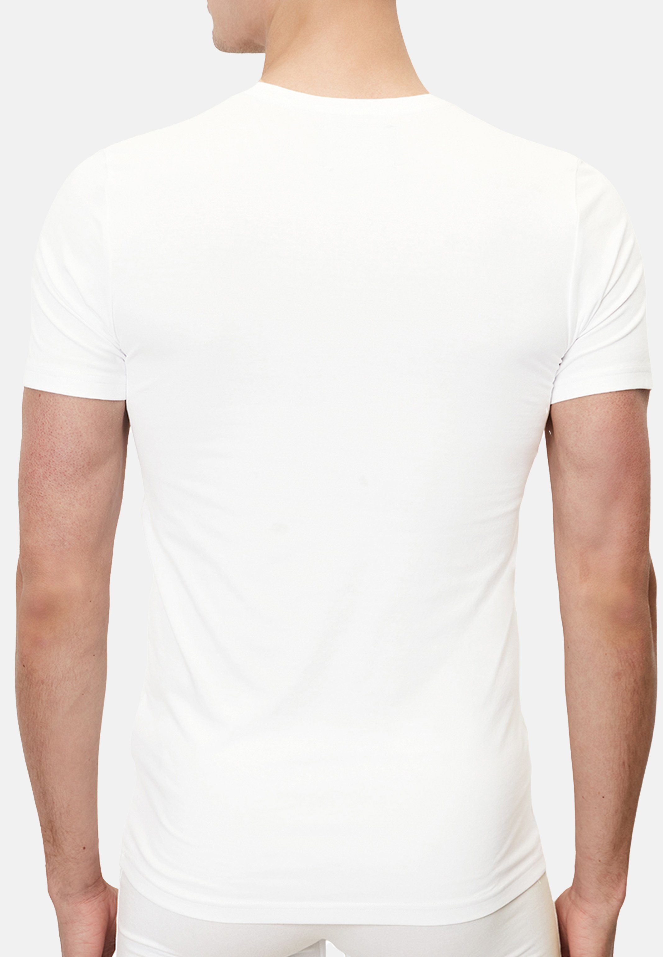 Shirt Weiß Pack - Marc Essentials Unterhemd 4er Cotton O'Polo Langarm / Baumwolle (Spar-Set, - Organic 4-St) Unterhemd