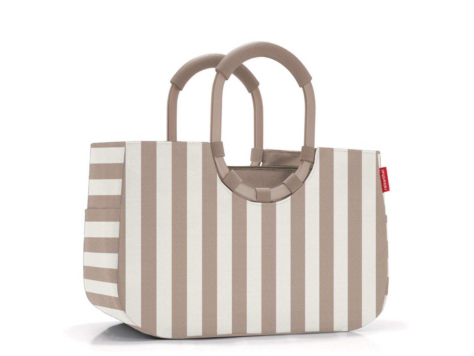 REISENTHEL® Tragetasche loopshopper M summerstripes coffee günstig online kaufen