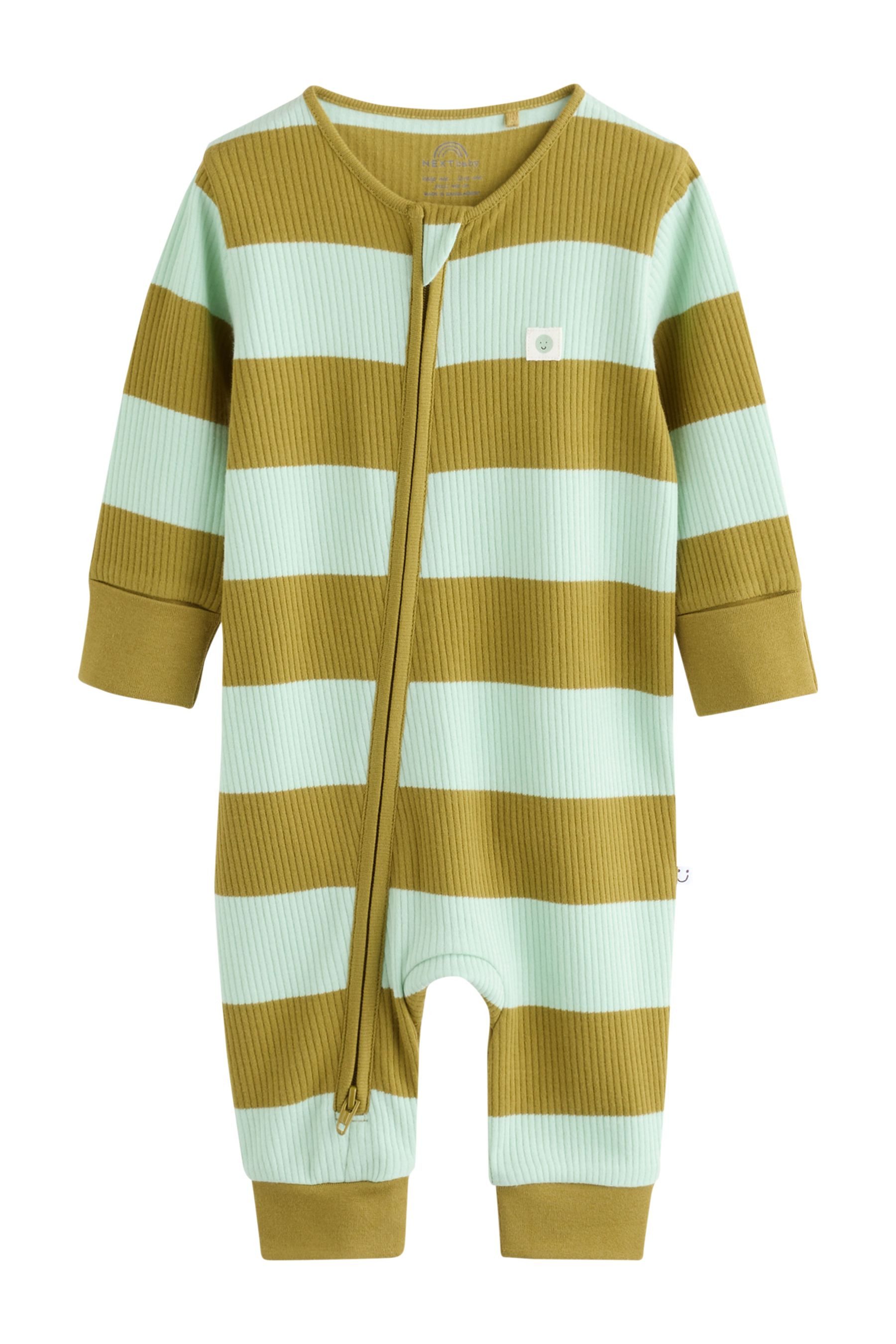 Next Schlafoverall Babyschlafanzüge mit Zweiwege-RV, 4er-Pack (4-tlg)