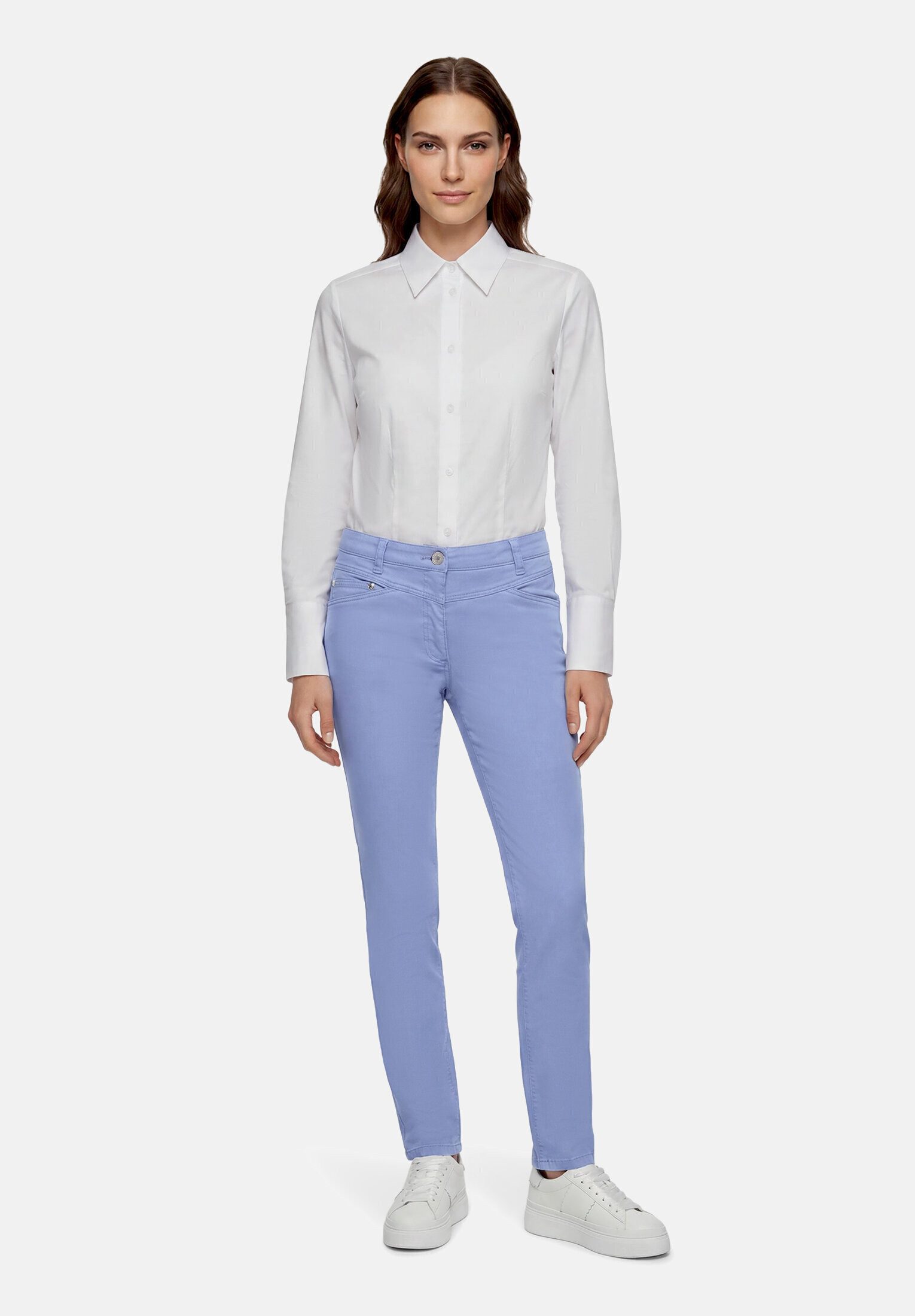 Betty Barclay Stoffhose Damen Slim Fit Passenabtrennung