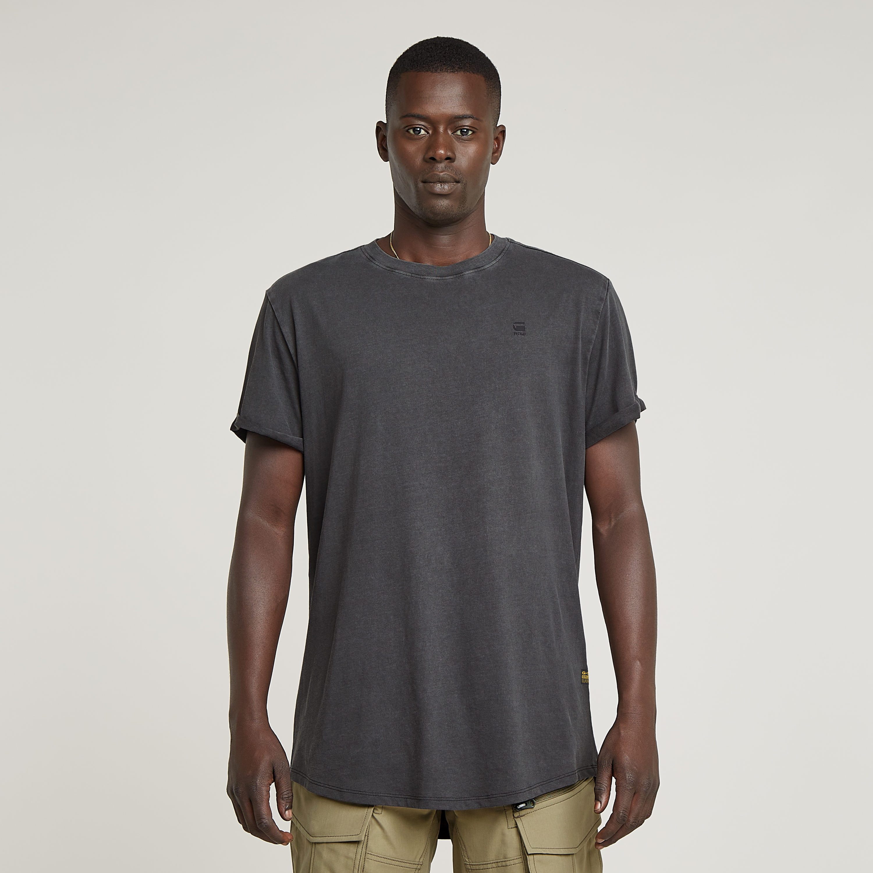 T-Shirt Text Back Overdyed Lash