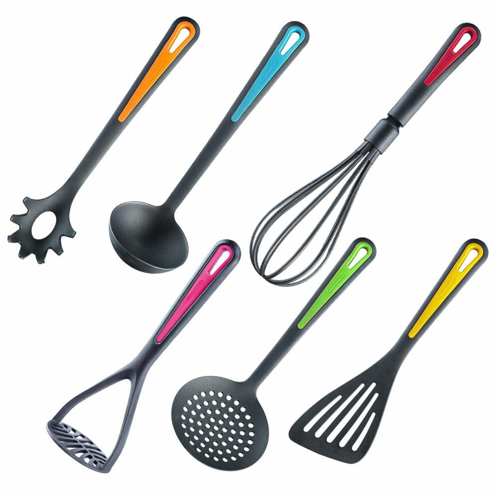 WESTMARK Kochbesteck-Set »Gallant Colour Edition« 6tlg., hitzebeständig bis 210° C, Set, Made in Germany, spülmaschinengeeignet, BPA-frei