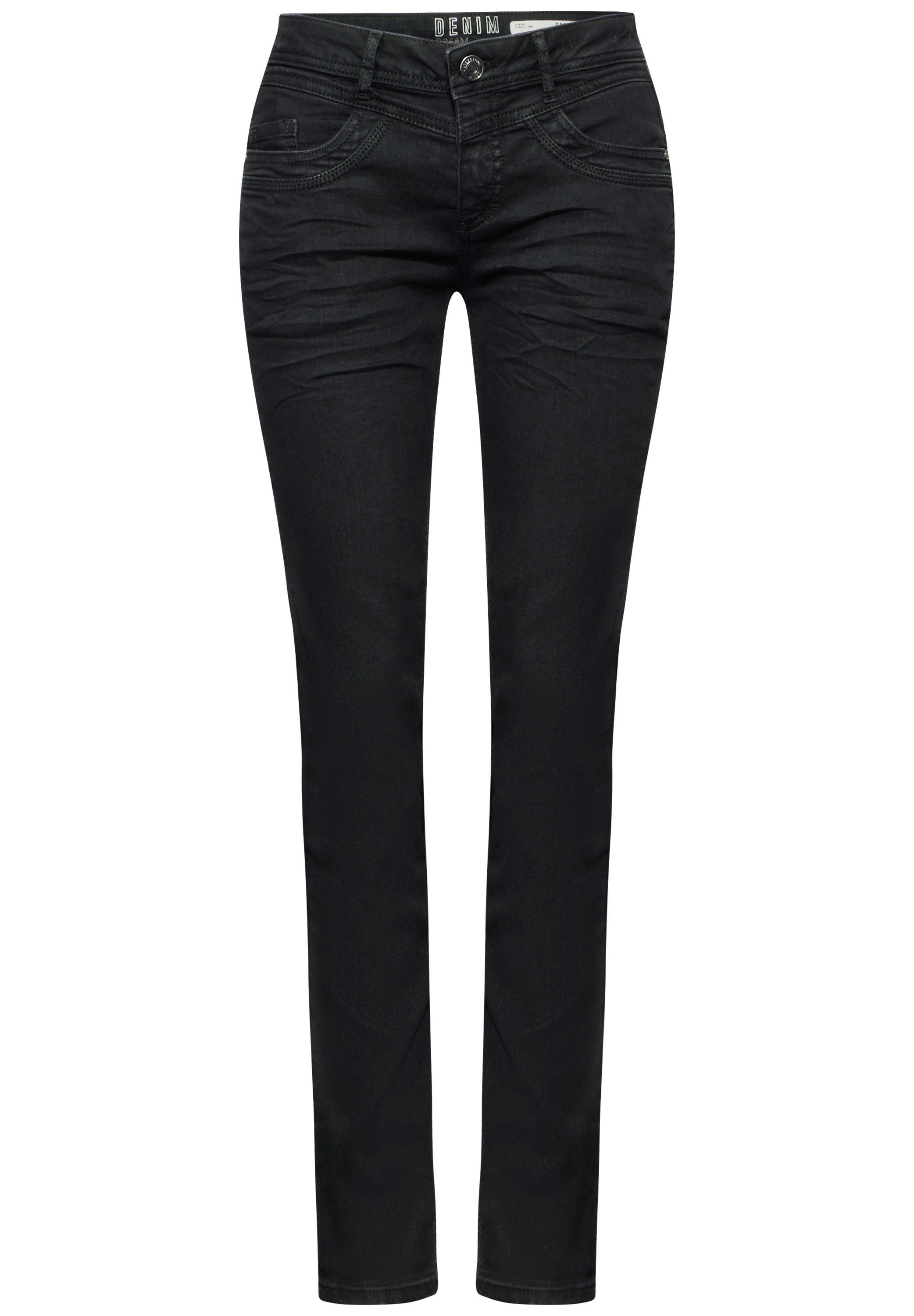 STREET ONE Gerade Jeans, 5-Pocket-Style günstig online kaufen