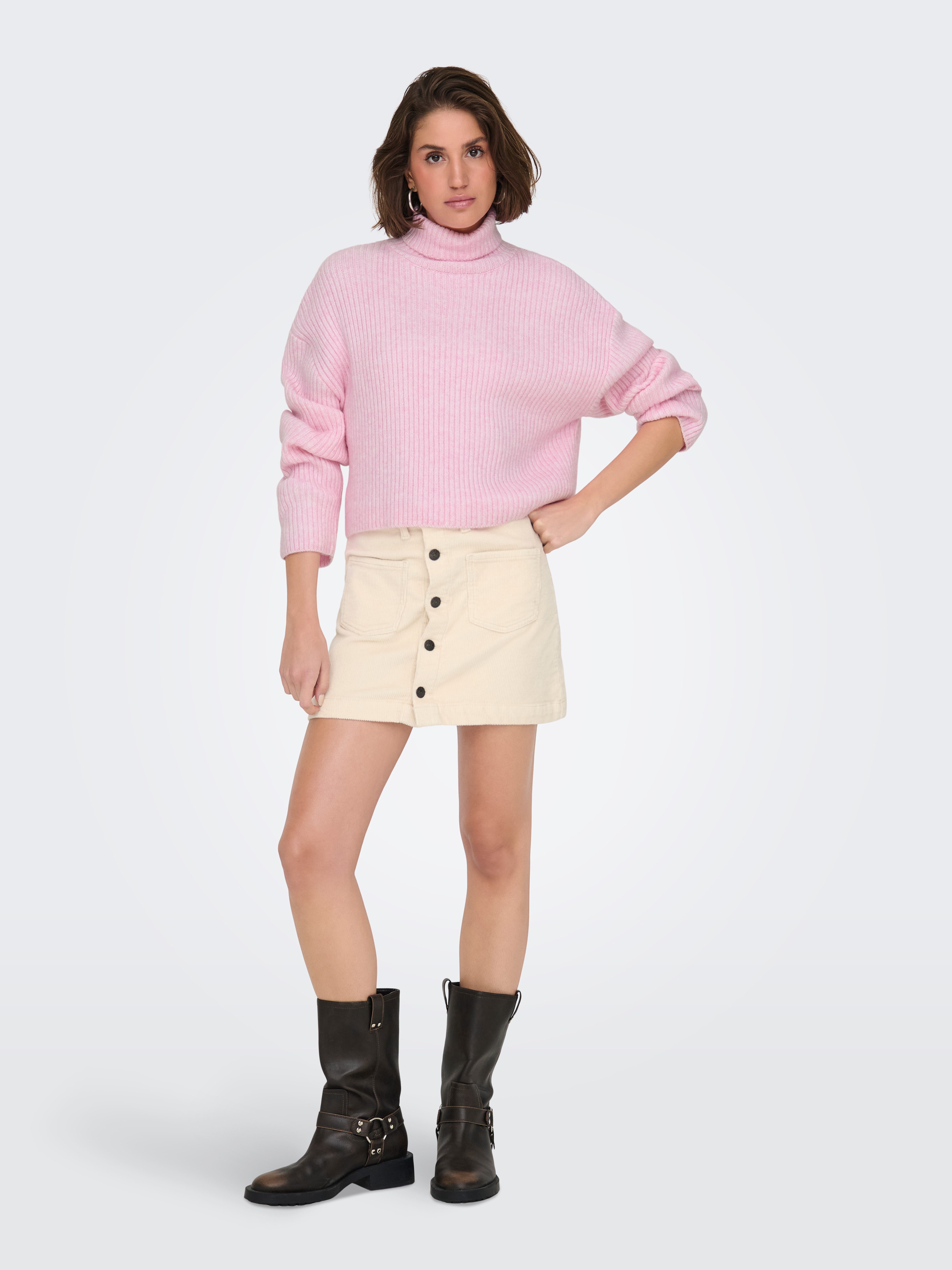 ONLY Rollkragenpullover ONLMELANIE L/S ROLLNECK PULLOVER KNTNOOS