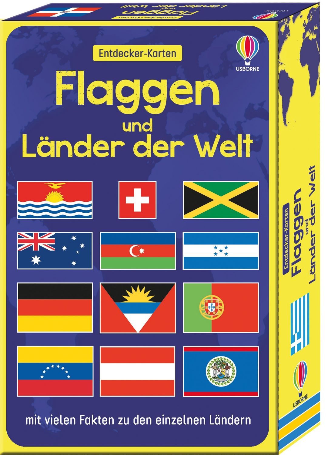 Entdecker-Karten: Flaggen und Länder der Welt / diverse