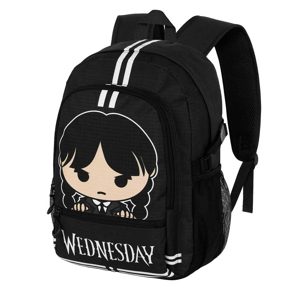 Karactermania Freizeitrucksack Wednesday Rucksack Tagesrucksack Urban Laptoprucksack Schulrucksack, mit Laptopfach