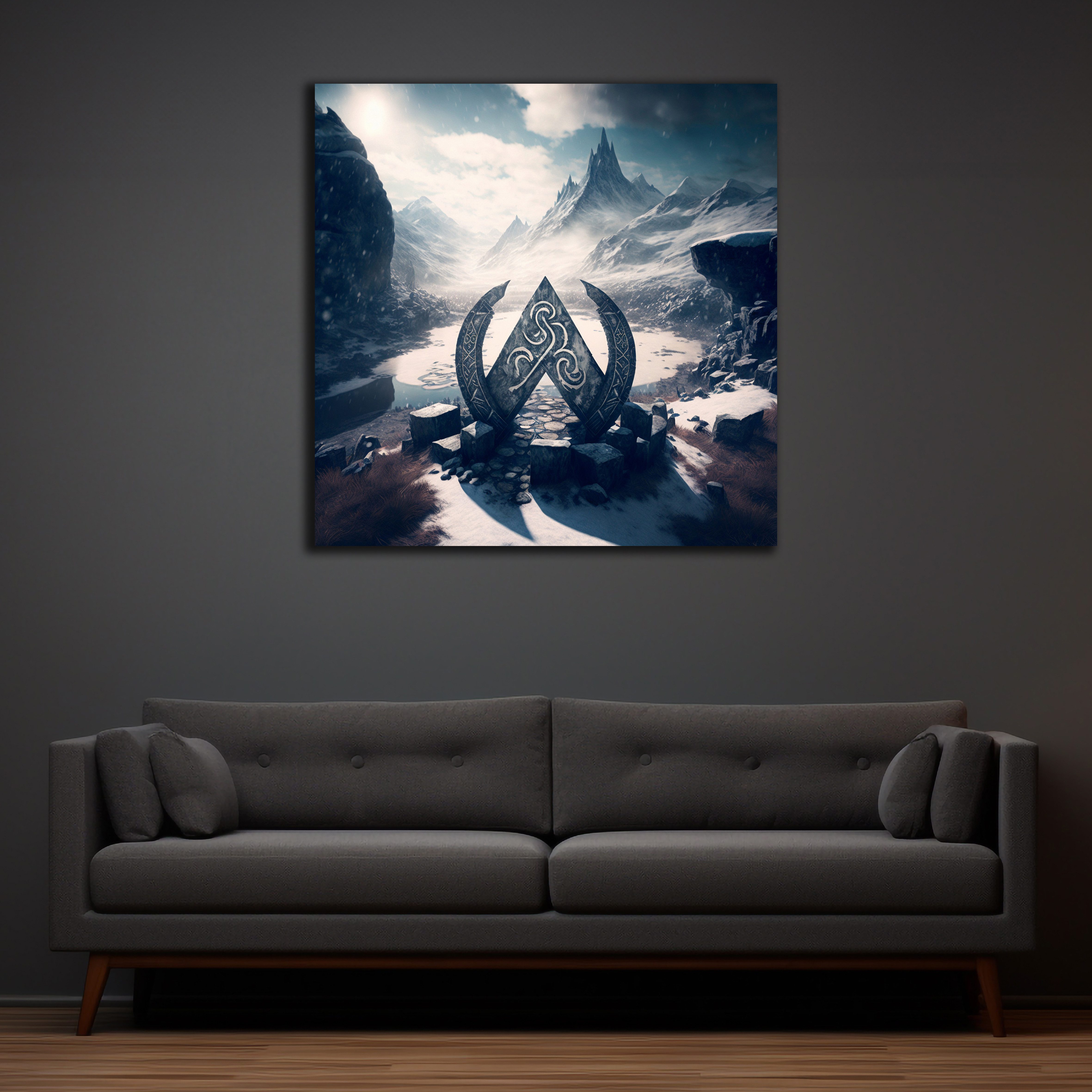 DARO Design Leinwandbild Modern Abstrakt Wandbilder günstig online kaufen