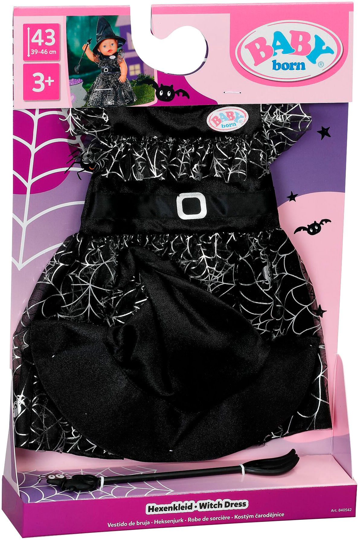 Baby Born Puppenkleidung Hexenkleid, 43cm – Bild 2 von 2