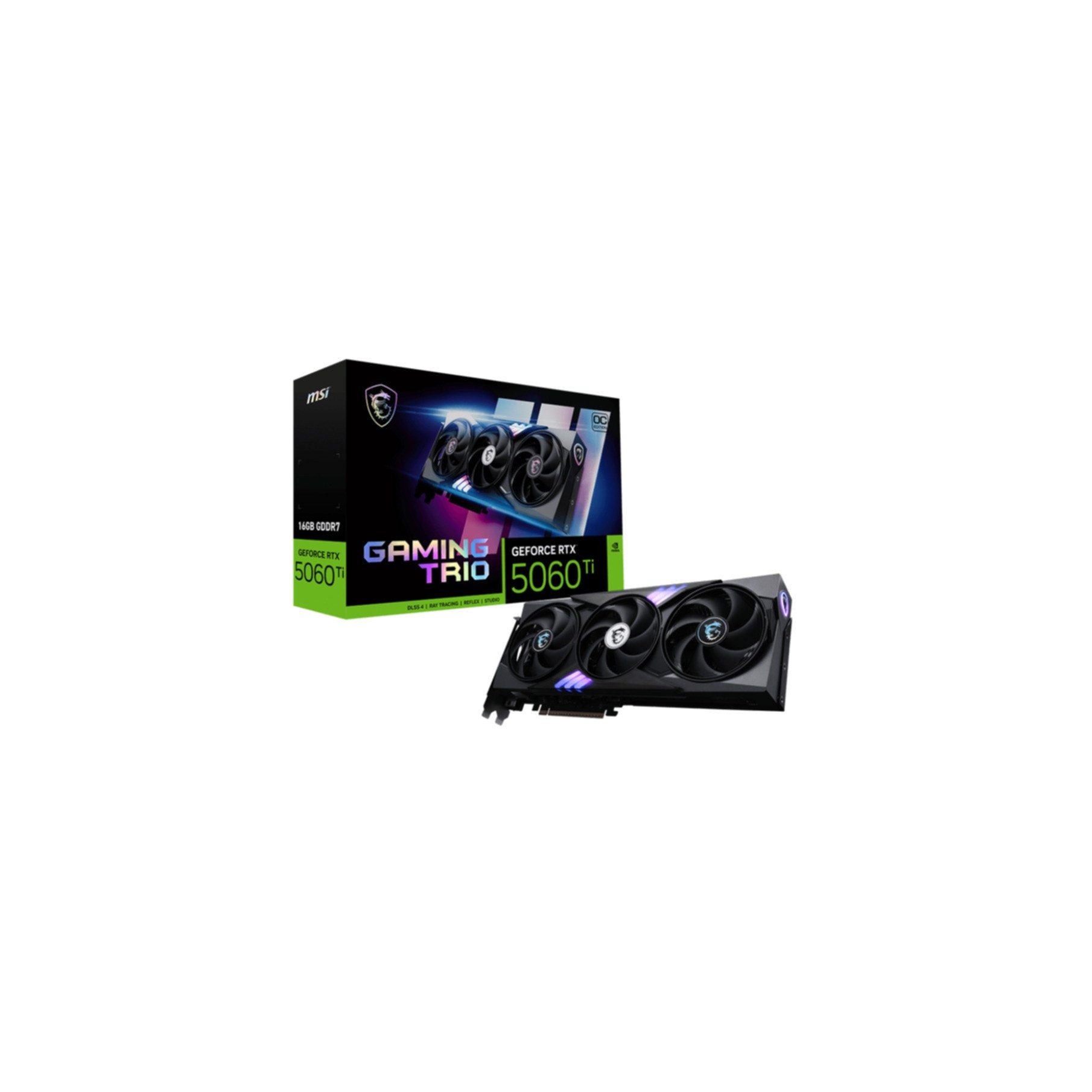 MSI GeForce RTX 5060 TI 16G GAMING TRIO OC Grafikkarte