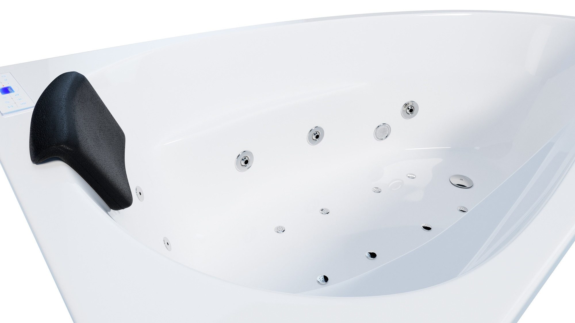 Magnolia Home Whirlpool Langeck Whirlpool Stardust 150x95 rechts Made in Germany 22 Düsen ohne