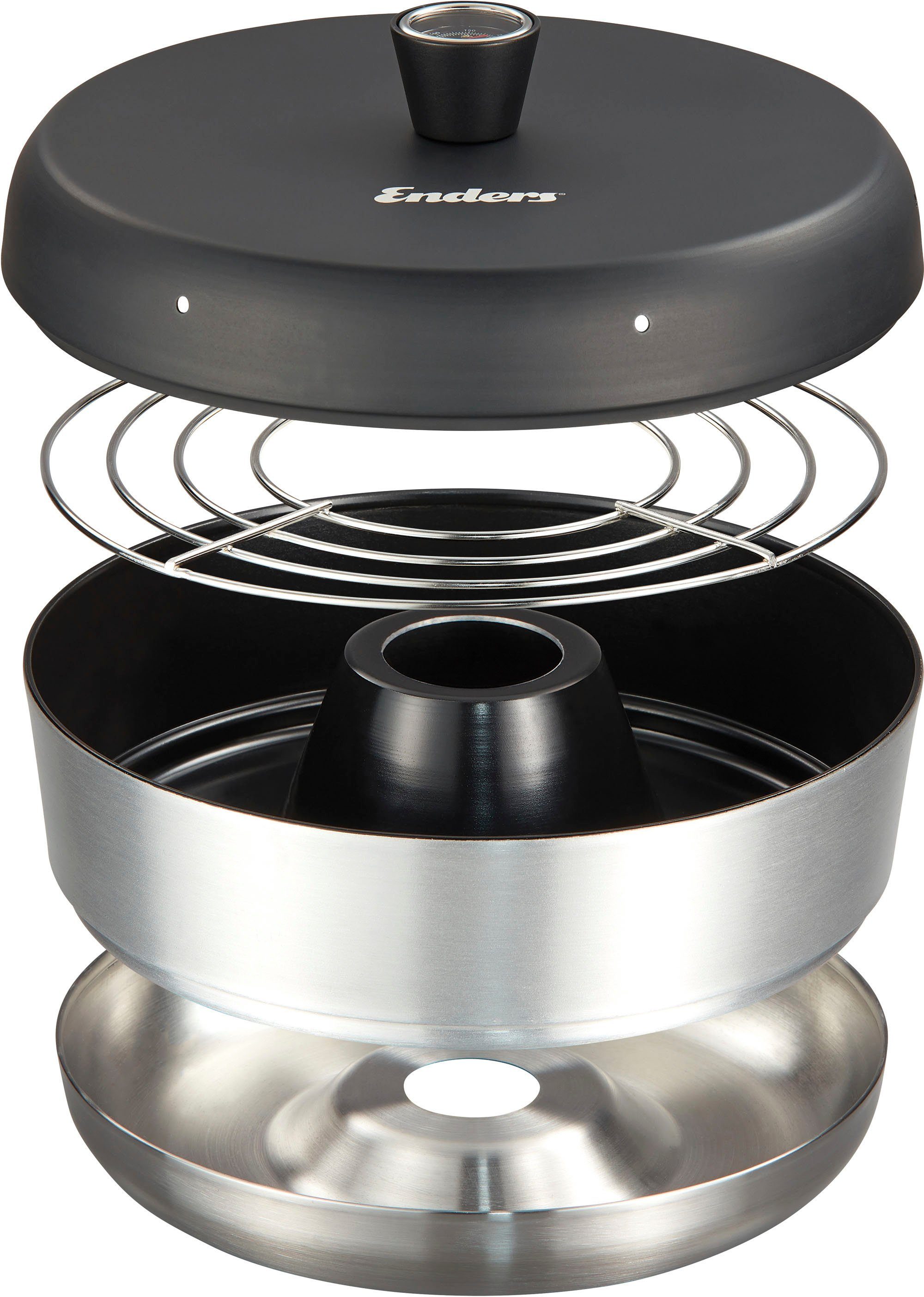 Enders® Grill-Aufsatzofen Vamo, Aluminium, Edelstahl