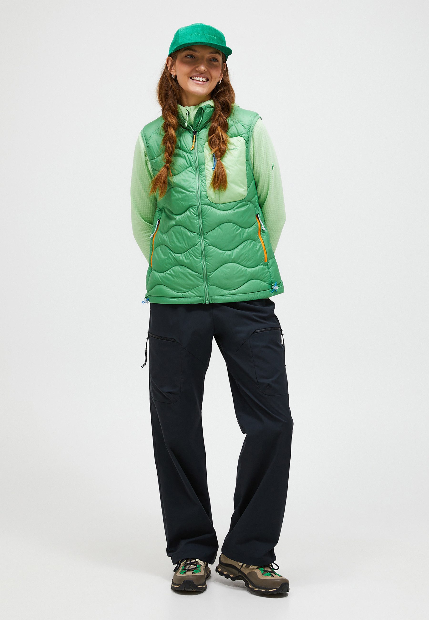 Peak Performance Daunenweste W Helium Utility Lightweight Down Vest mit dezenten Farbdetails