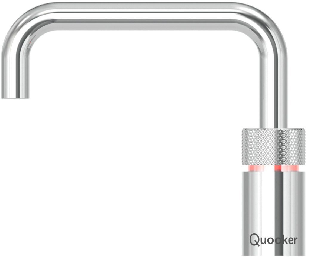 QUOOKER Küchenarmatur Nordic Square single tap mit COMBI+ Reservoir verchromt glänzend *inkl. 7 JAHRE GARANTIE*