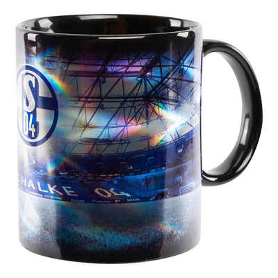 FC Schalke 04 Tasse Kaffeebecher Metallic, Keramik