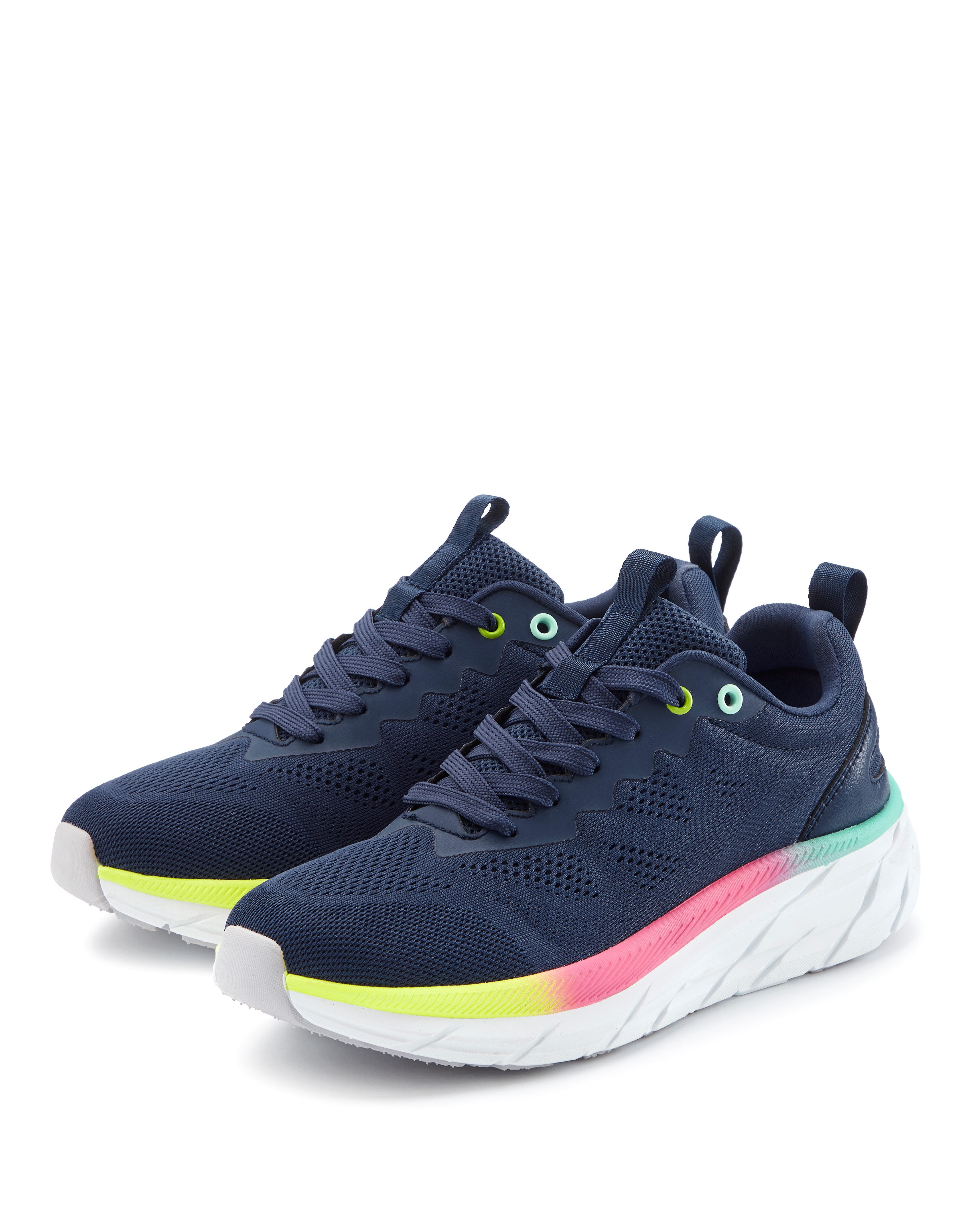 LASCANA Halbschuh, Turnschuh, Freizeitschuh, Sneaker NEU mit modischen Farbdetails, Chunky Sohle & Mesh-Optik VEGAN. Reduzierter Preis € 49,99. Unverbindliche Preisempfehlung € 59,99
