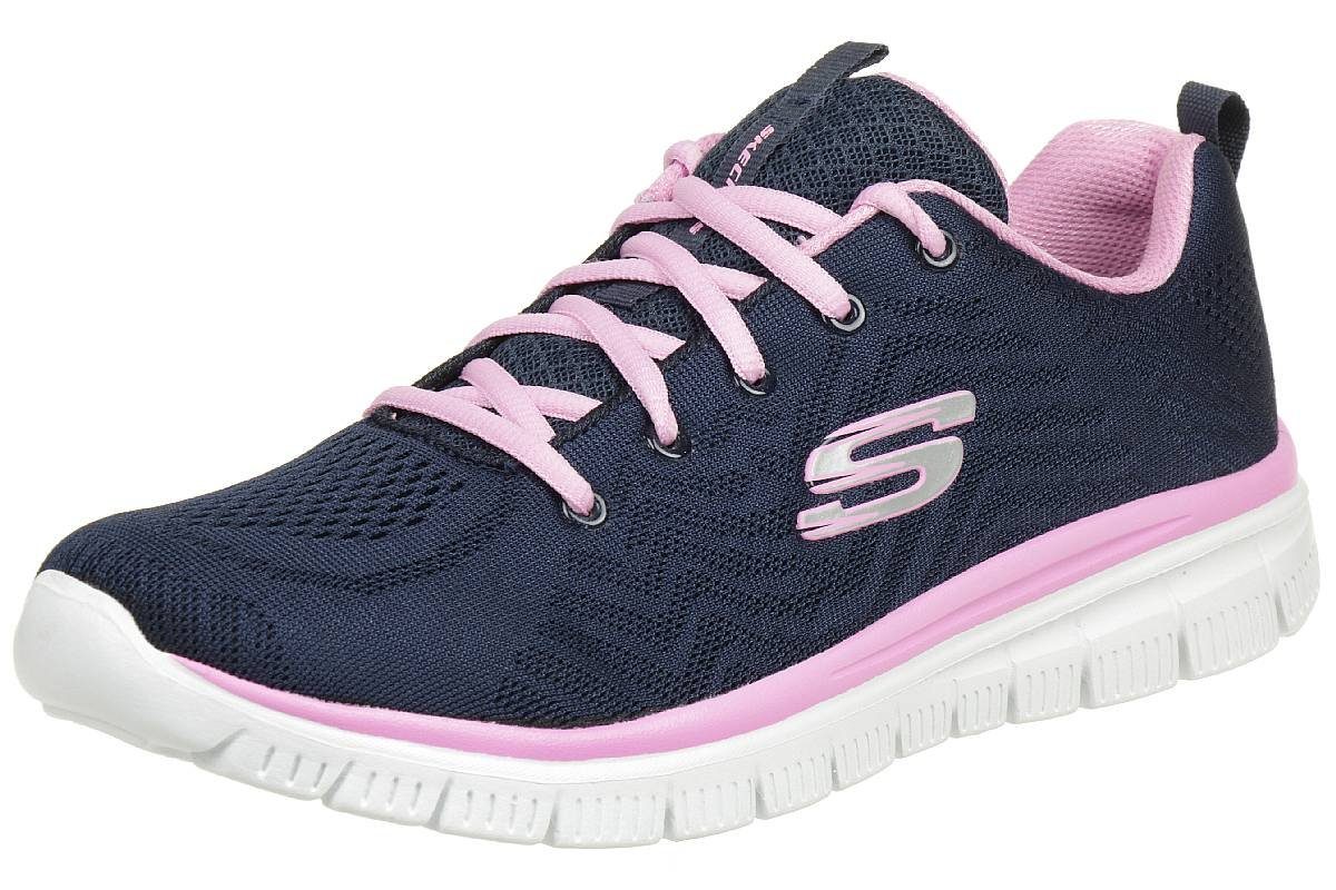 Skechers GRACEFUL navy/pink Sneaker GET CONNECTED