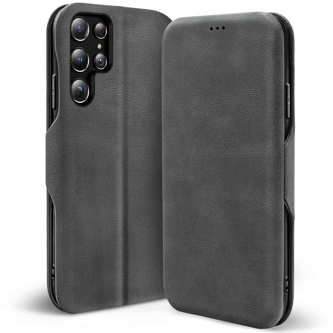 CoolGadget Handyhülle Premium Klapptasche Wallet Case für Samsung Galaxy S25 Ultra, Handy Tasche mit Kartenfach Book Schutzhülle – Bild 2 von 5