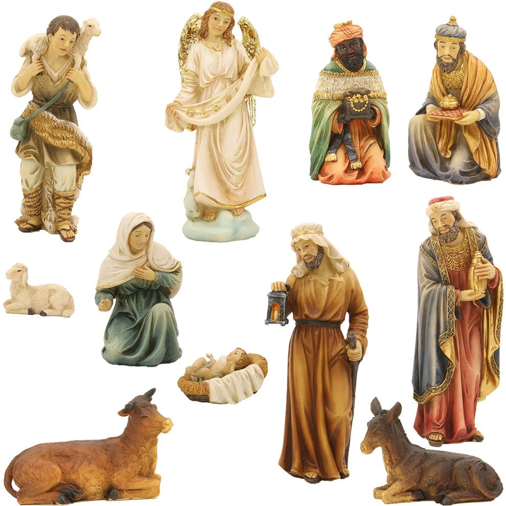 FADEDA Krippenfigur 12x FADEDA Krippenfiguren orientalisch, Höhe in cm: 15