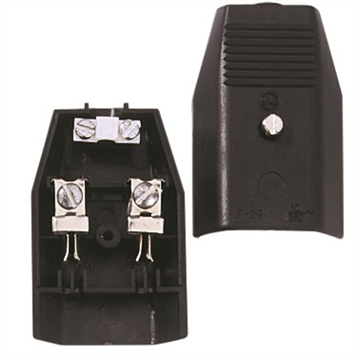 Euroflachkupplung 2,5A/250VAC Stromadapter