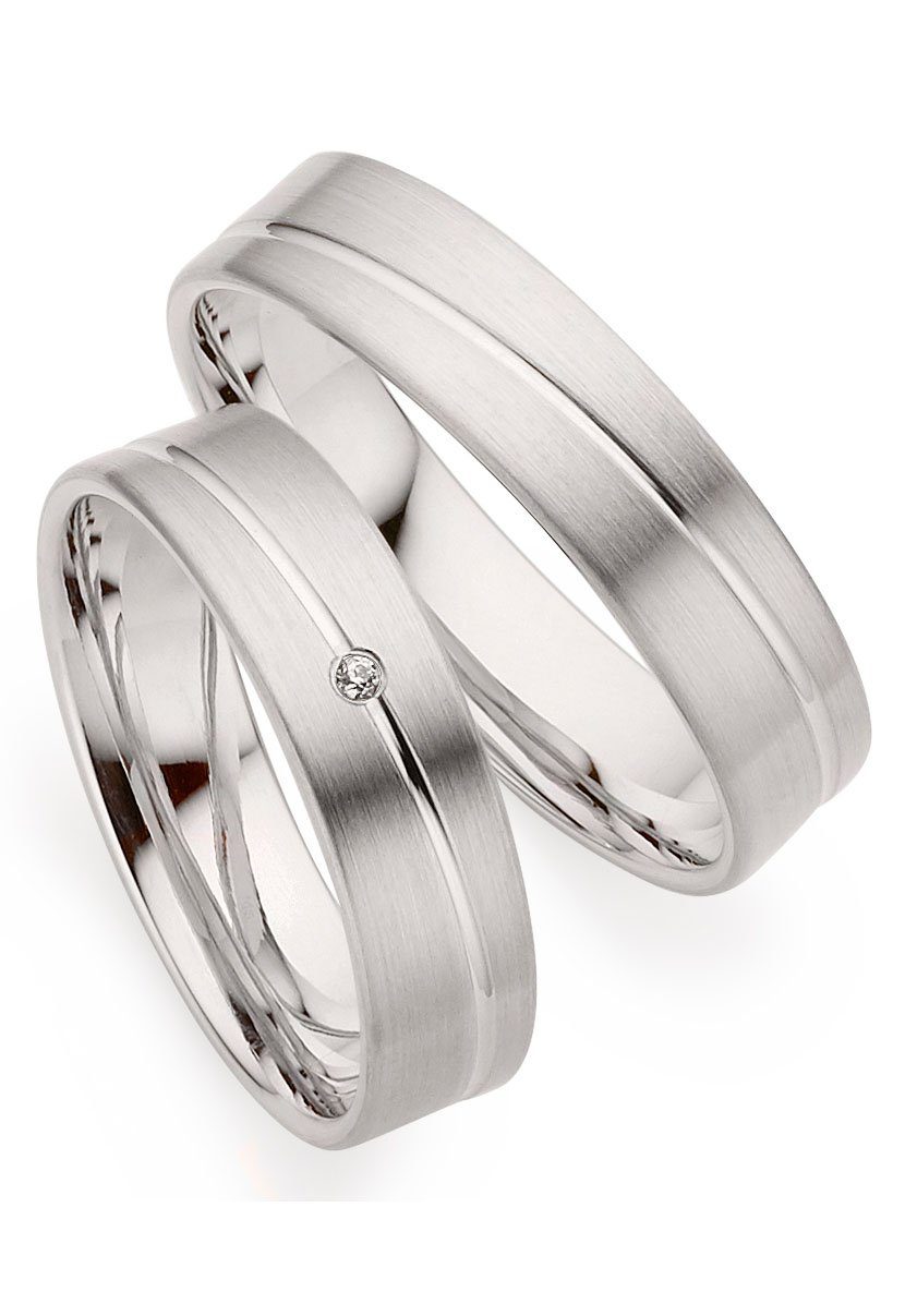 Phönix Trauring Schmuck Geschenk Silber 925 Trauring Ehering LIEBE versch. Varianten, Made in Germany - wahlweise mit oder ohne Brillant