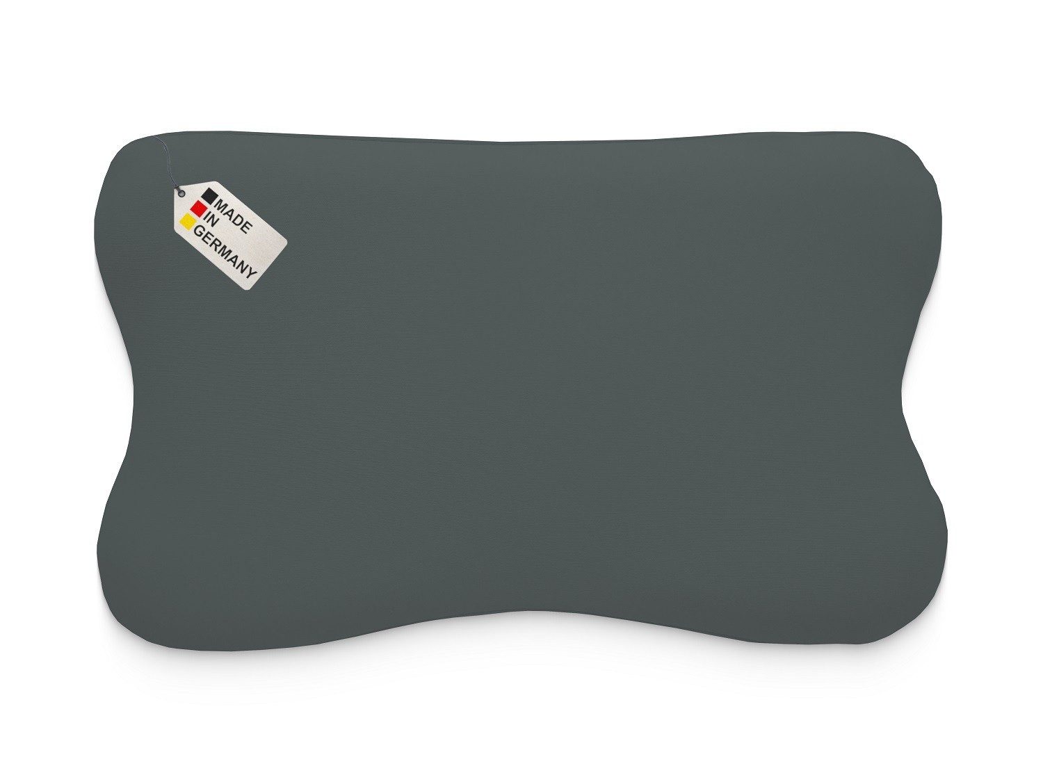 DUKAL Kissenbezug passend für Blackroll Recovery Pillow und weitere, 100% Baumwolle, (1 Stück), aus hochwertigem Doppel-Jersey, mit Reißverschluss, Made in Germany