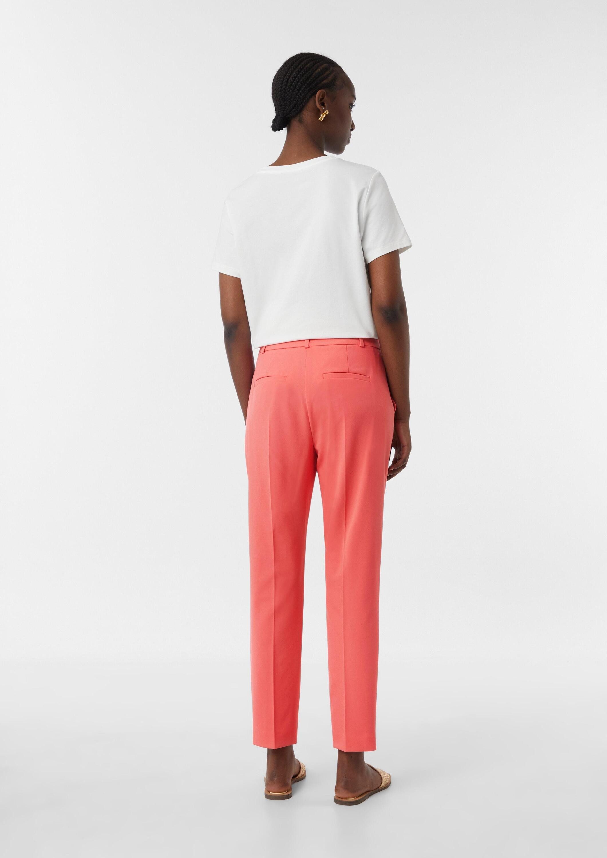 comma 7/8-Hose Hose Elegante Stoffhose im Slim Fit