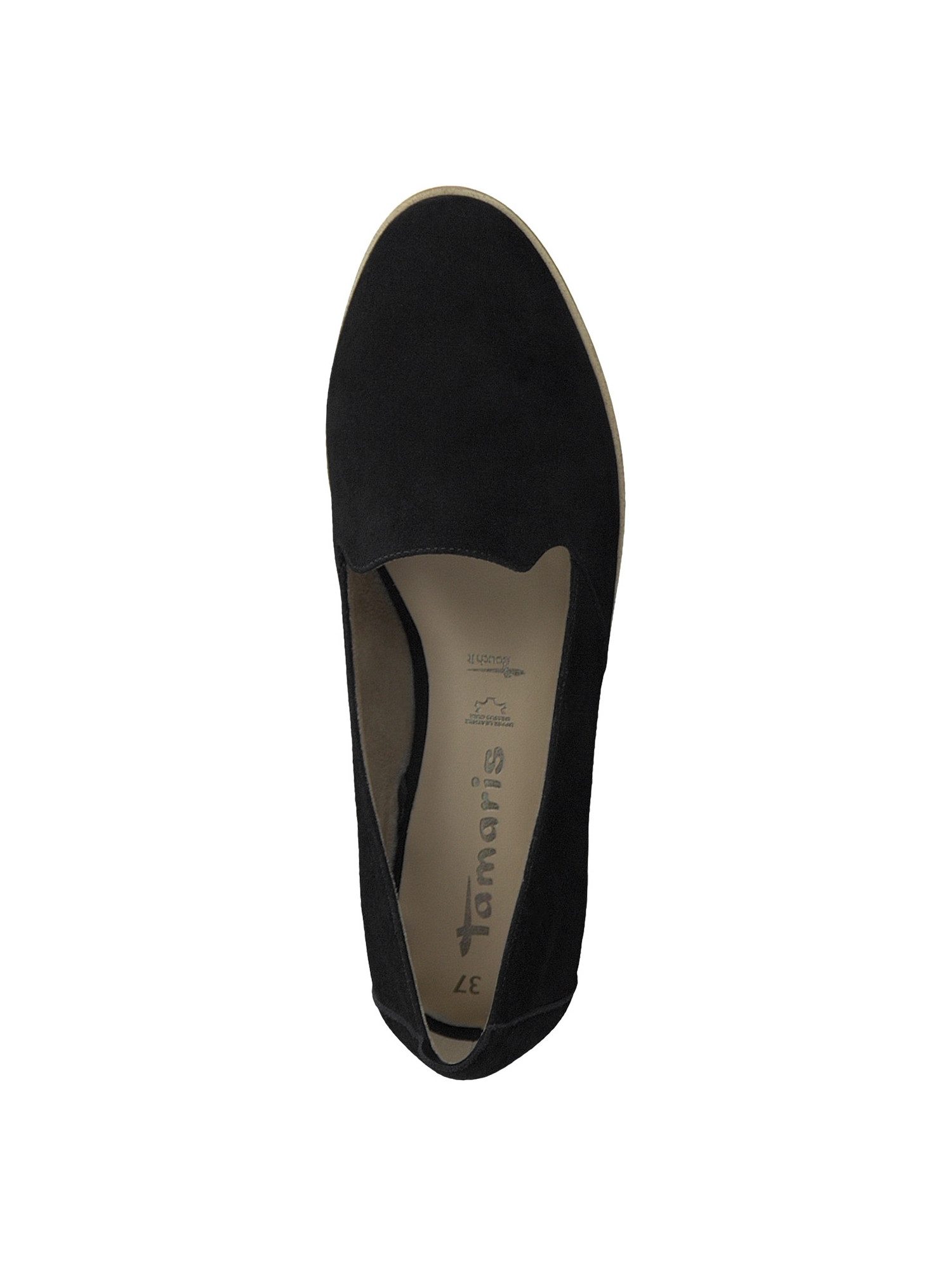 Tamaris TOUCH-IT aus Leder kein Absatz 1-24298-42 Slipper TOUCH-IT