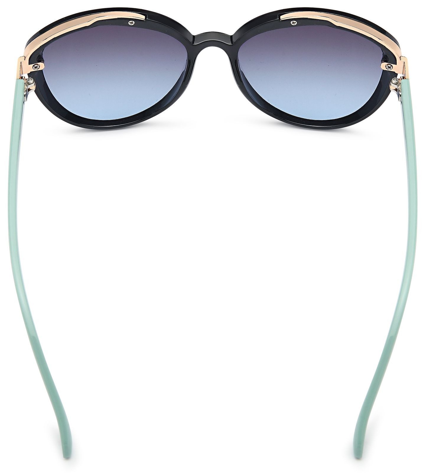 styleBREAKER Sonnenbrille Ovale Sonnenbrille - filigraner Kunststoff Rahmen (1-St) Gradient
