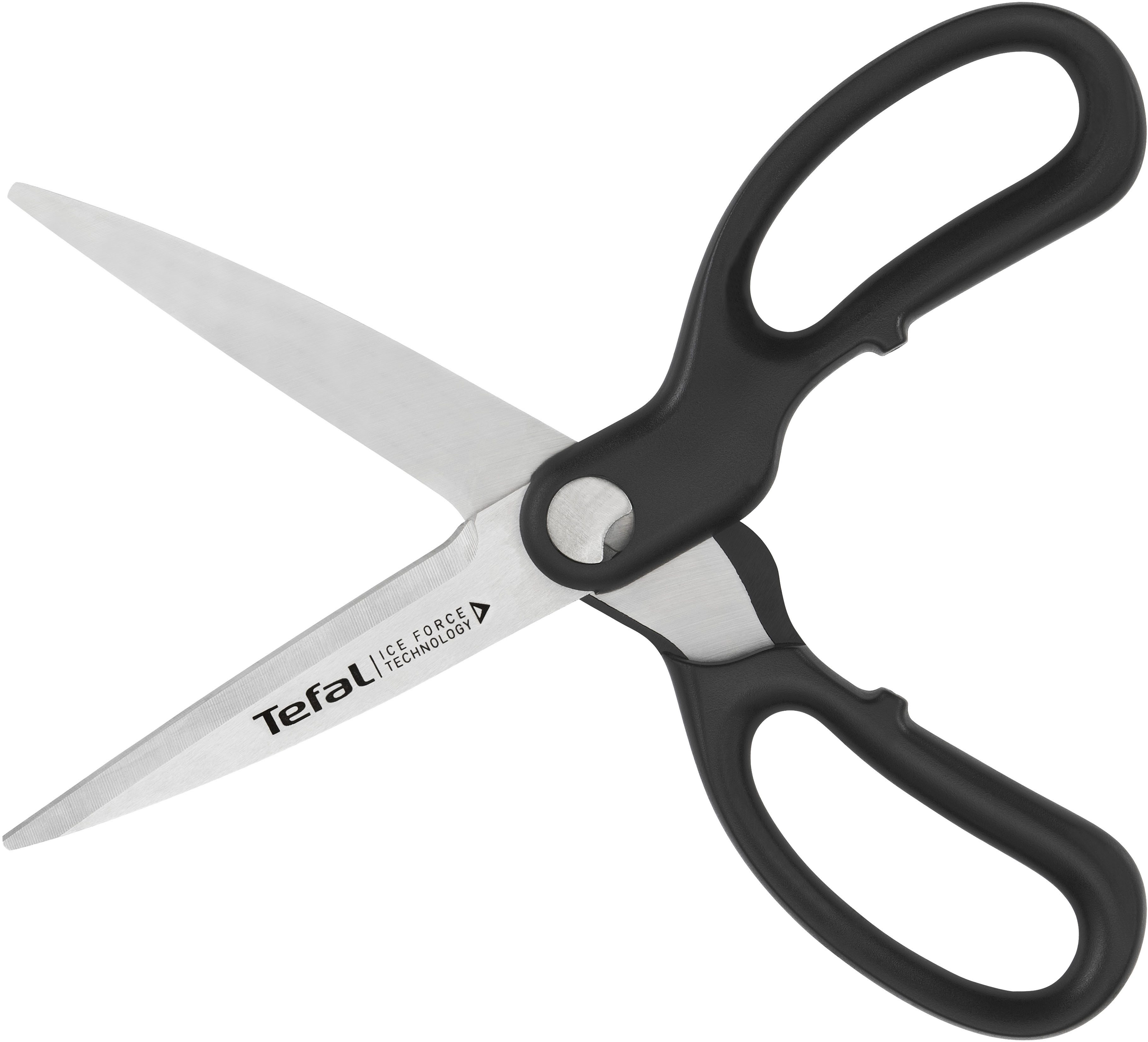 Tefal Haushaltsschere Ice Force, (1-tlg), Eishärtungstechnologie, abnehmbare Klingen aus deutschem Edelstahl