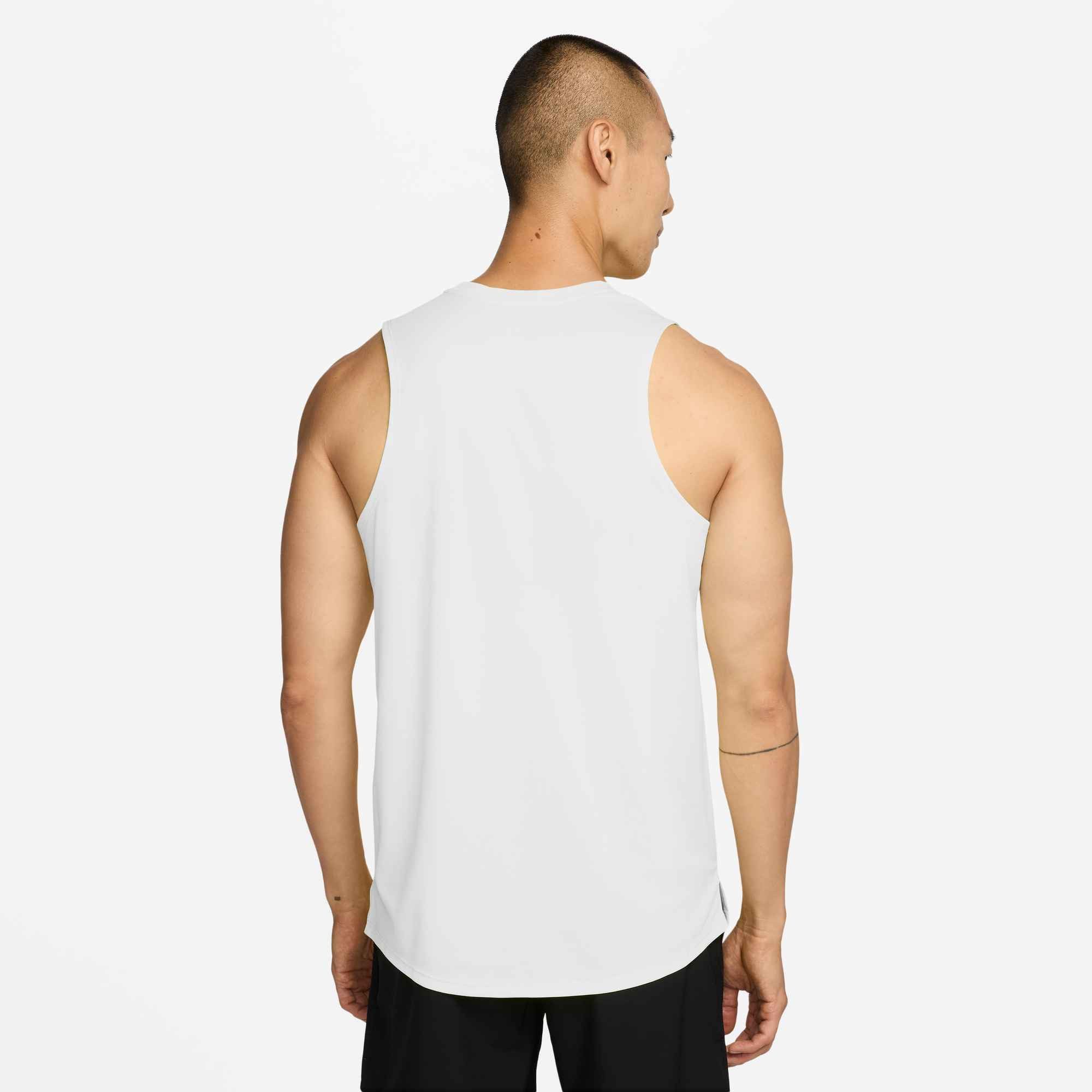 Nike Tanktop Nike Miler Men's Dri-FIT Running Tank mit reflektierenden Details, atmungsaktives Material