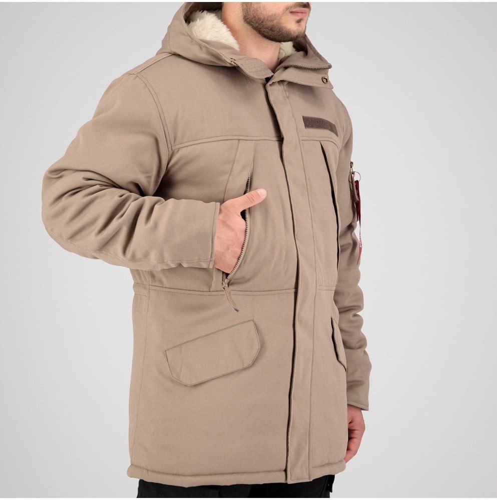 Alpha Industries Parka N3B Expedition schwarz Herren