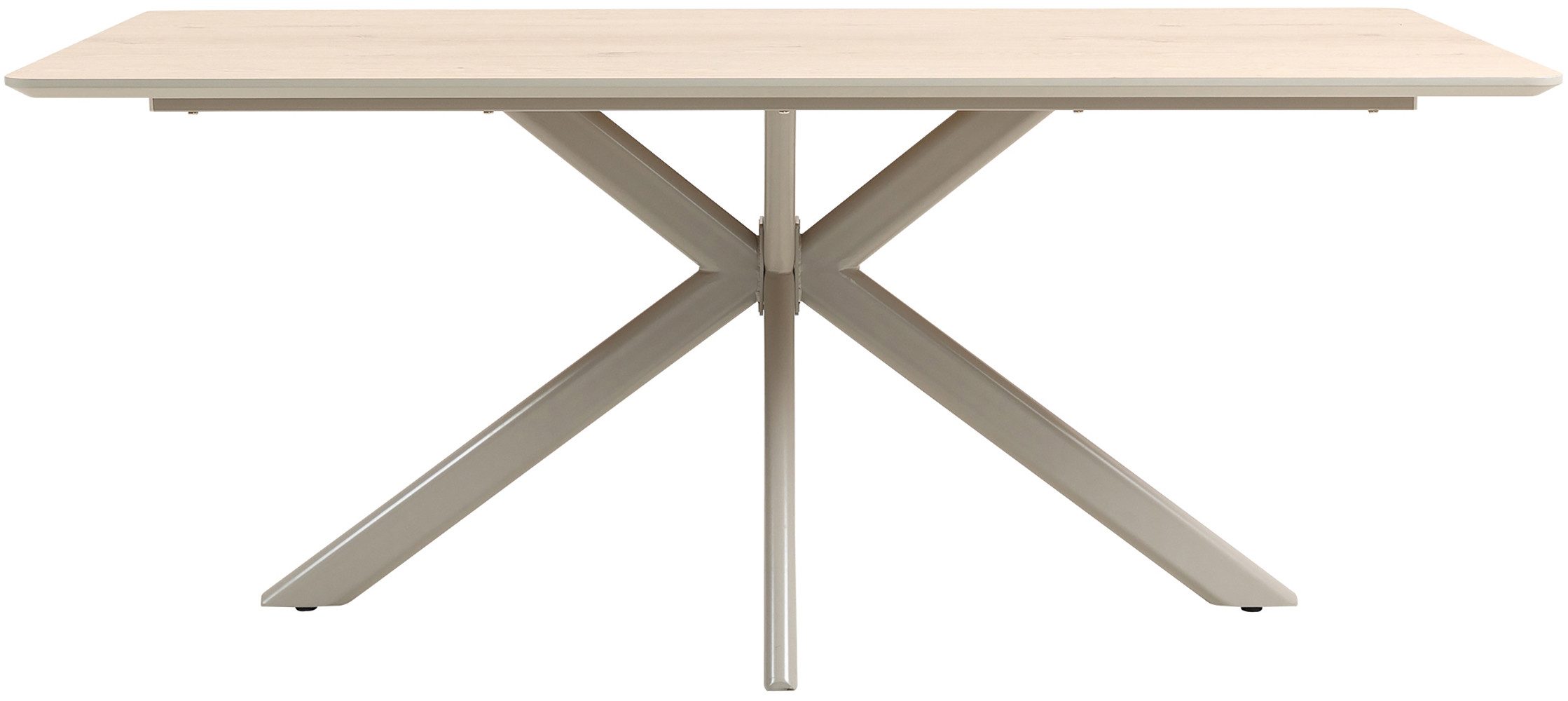 Duo Collection Esstisch Tisch Livia (1-St), Melaminbeschichtung, Cashmere Farben
