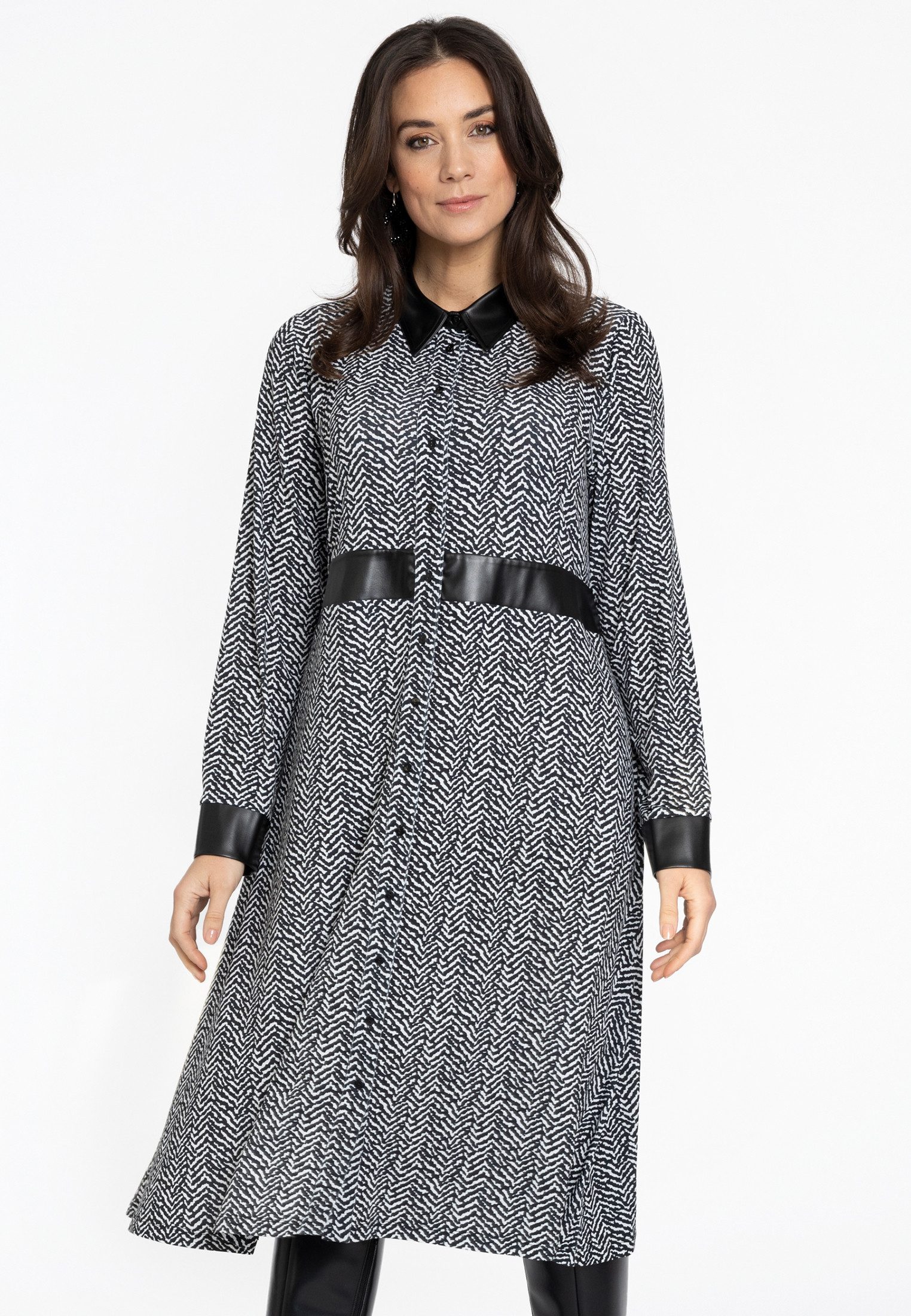A-Linien-Kleid Damen Kleid Große Größen