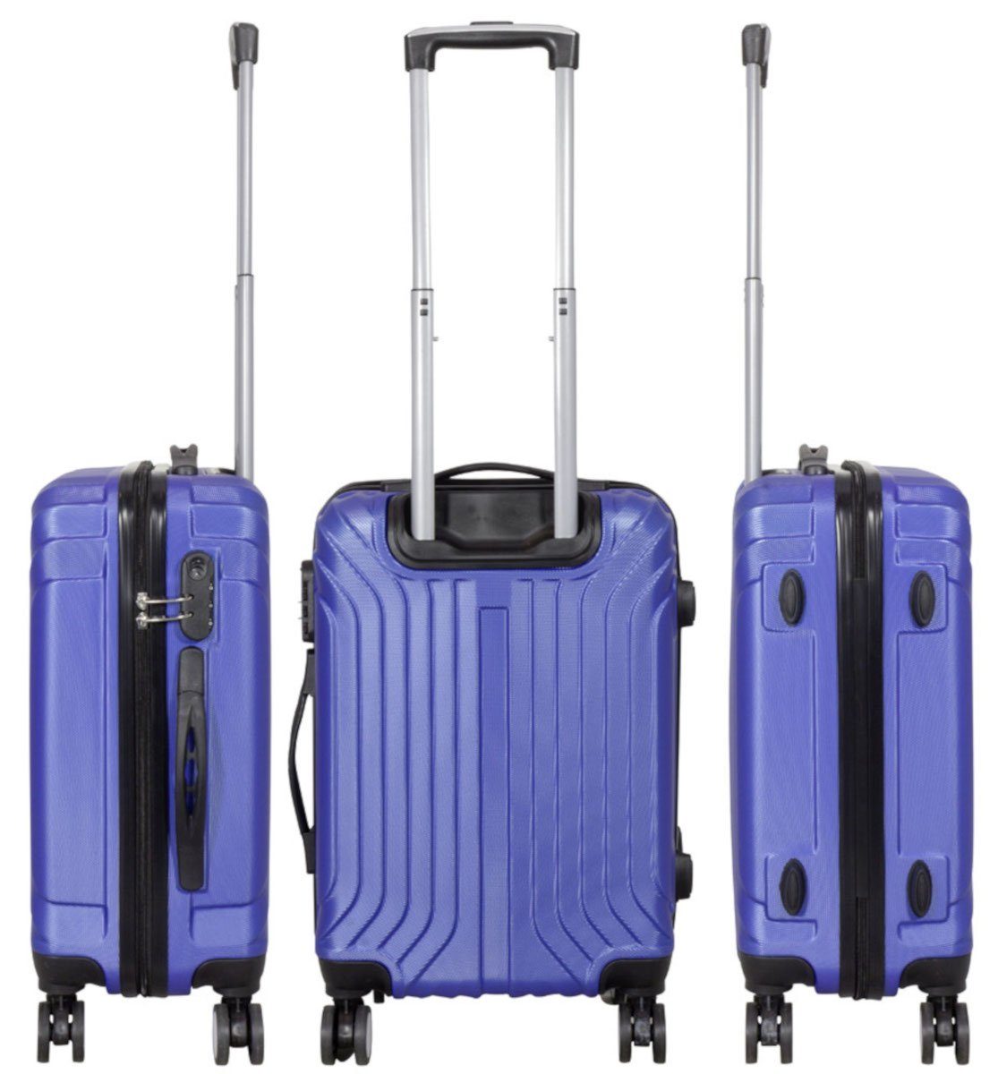 Warenhandel König Hartschalen-Trolley Palma, 4 Rollen, aufrecht rollbar