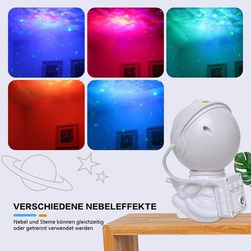 GelldG Projektionslampe LED Astronaut Sternenhimmel Projektor, Galaxy Light mit Fernbedienung