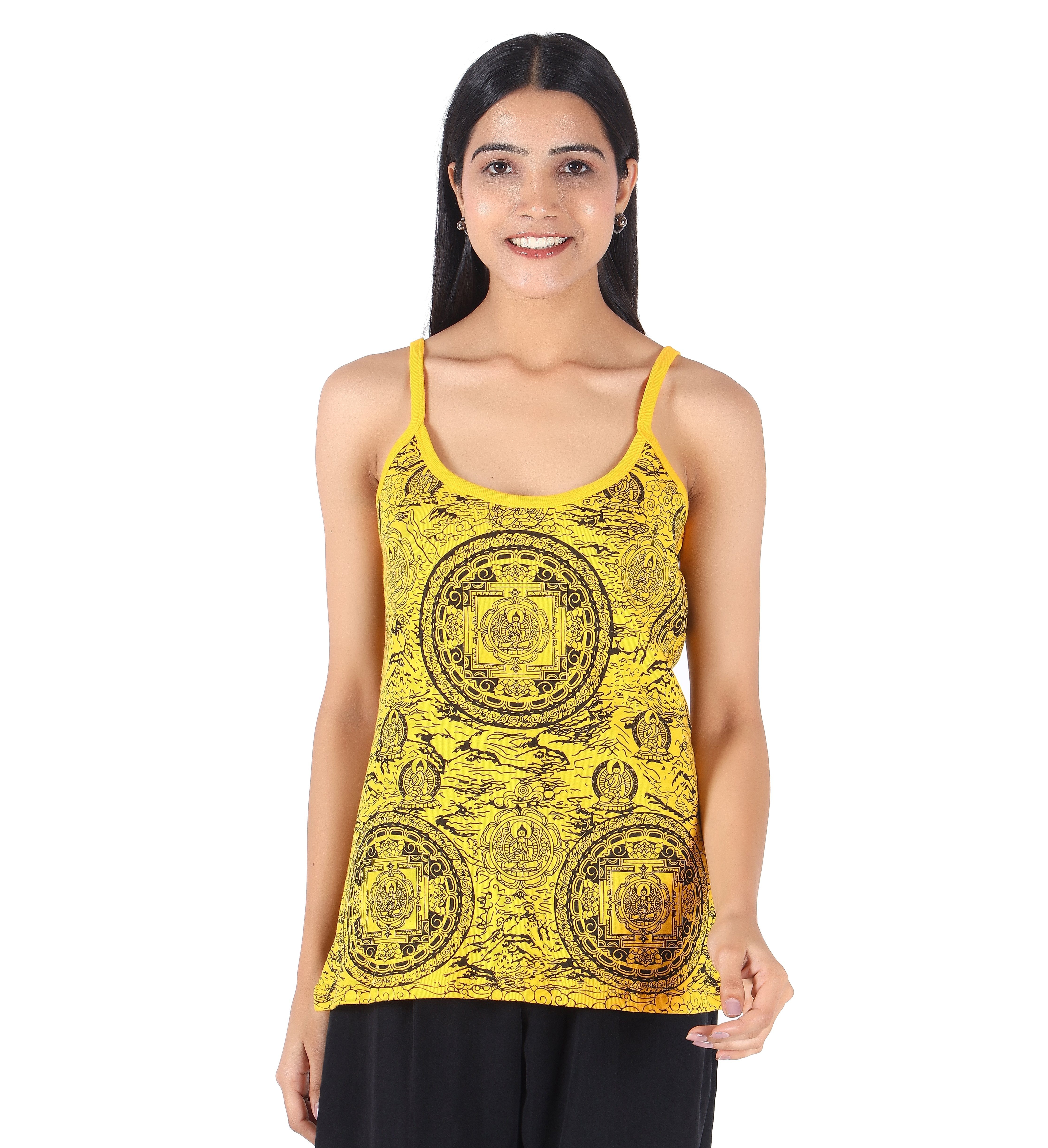 Guru-Shop T-Shirt Yoga Top Mandala, Boho günstig online kaufen