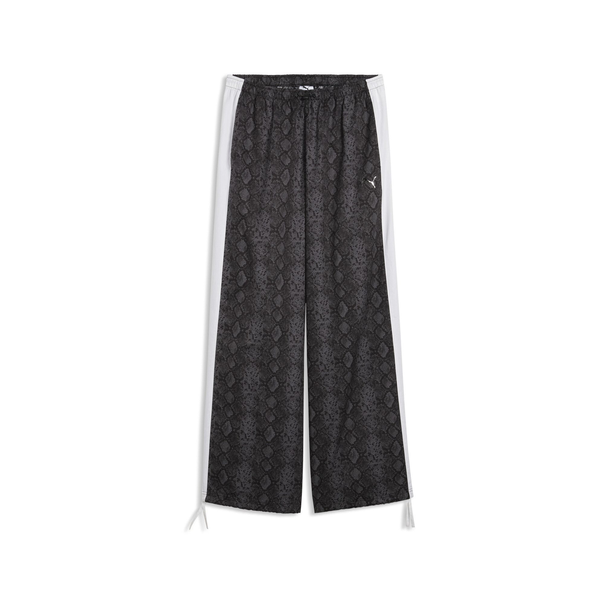 PUMA Sporthose T7 Relaxed Snake Print Hose Damen