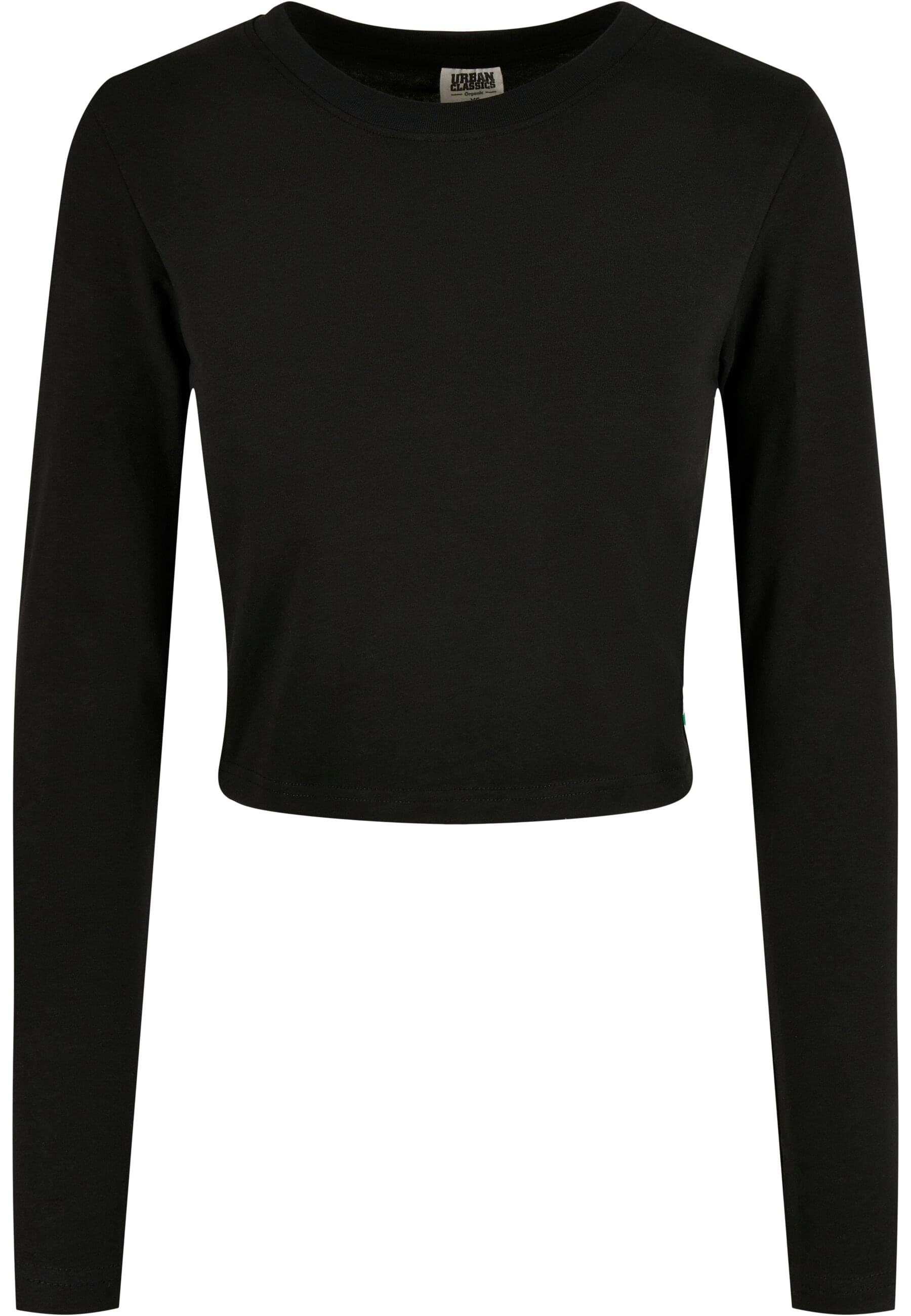 URBAN CLASSICS Langarmshirt Urban Classics Damen Ladies Organic Cropped Lon günstig online kaufen