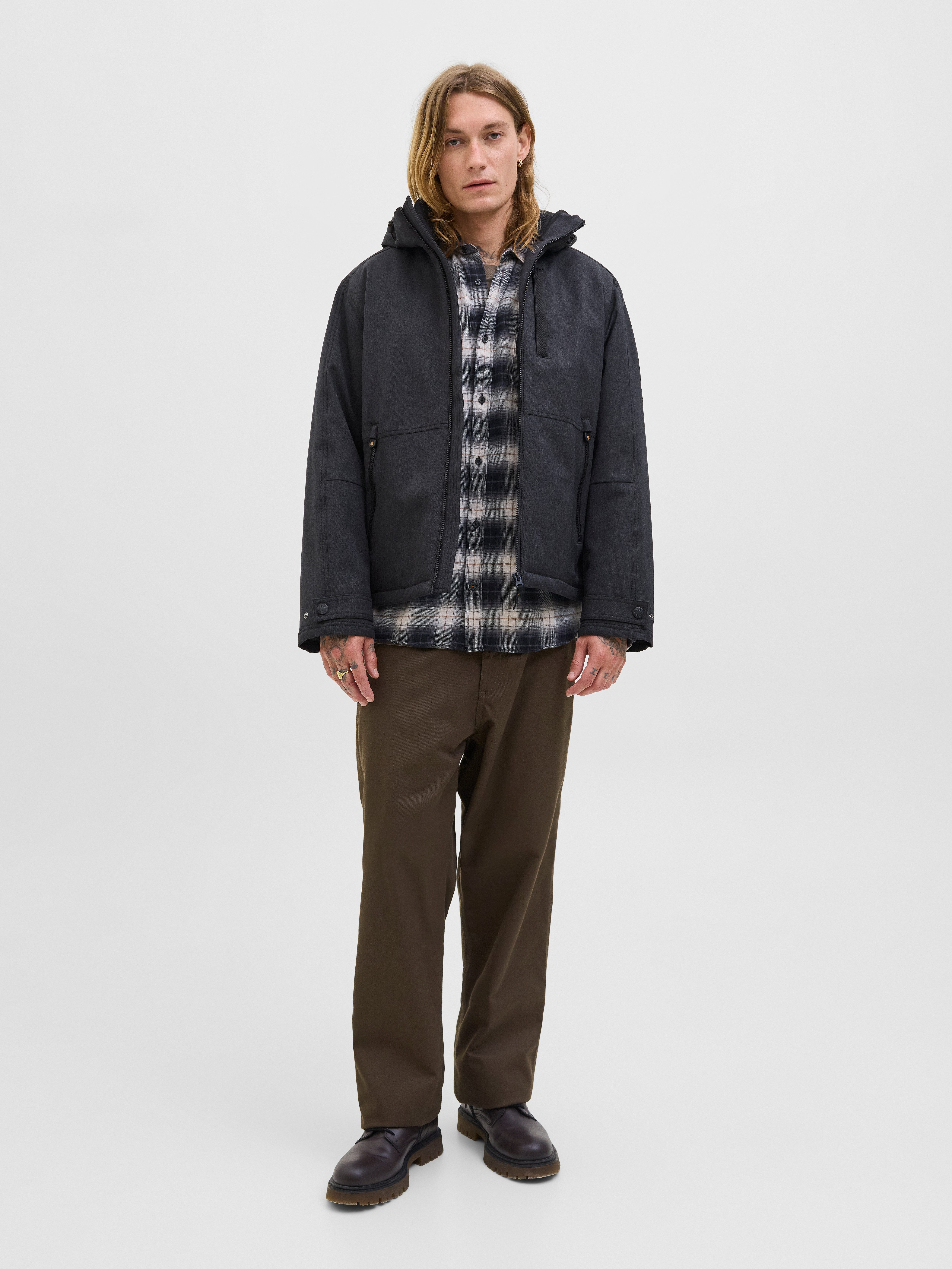 Jack & Jones Outdoorjacke JJEPARKER DOVER JACKET SN