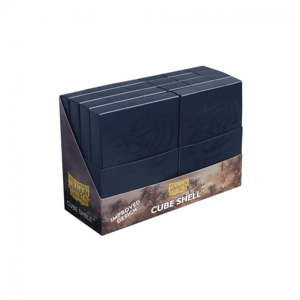 Arcane Tinmen Spiel, Dragon Shield - Cube Shell Box - Midnight Blue - englisch