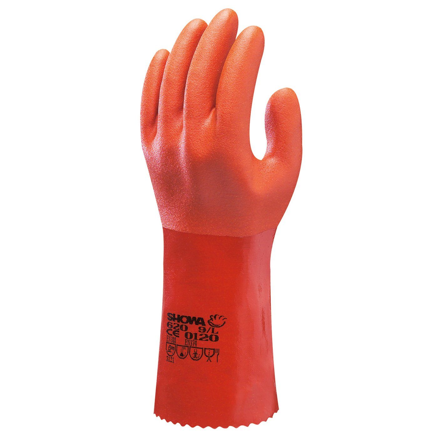 Showa Chemikalien-Schutzhandschuhe EN 374-1:2016