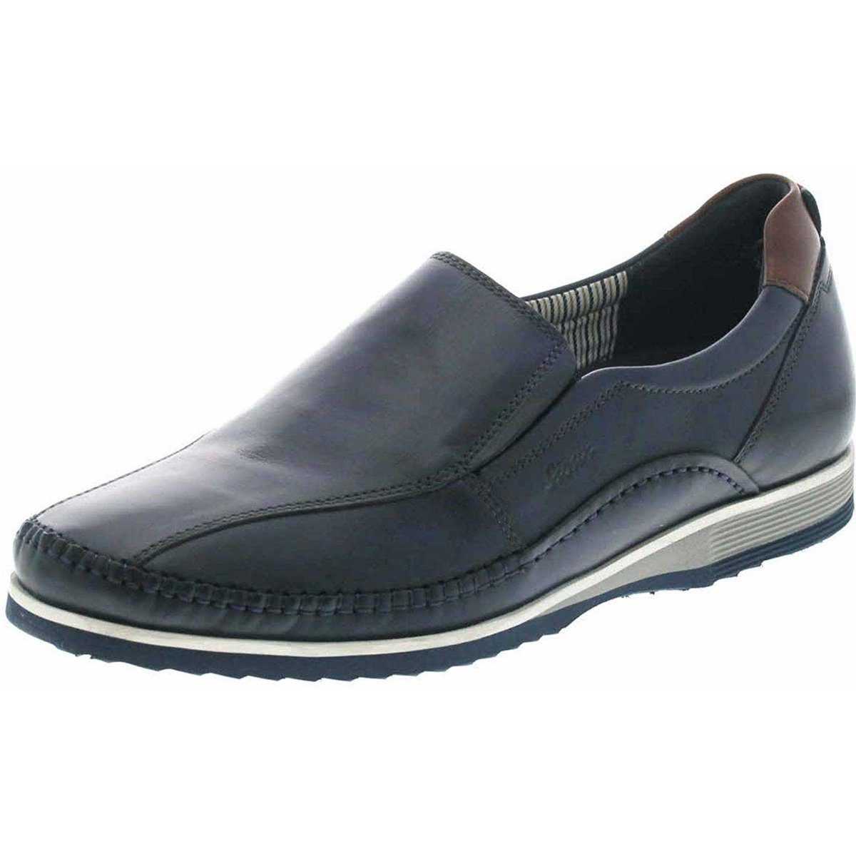 Sportliche Slipper für Herren in blau Slipper