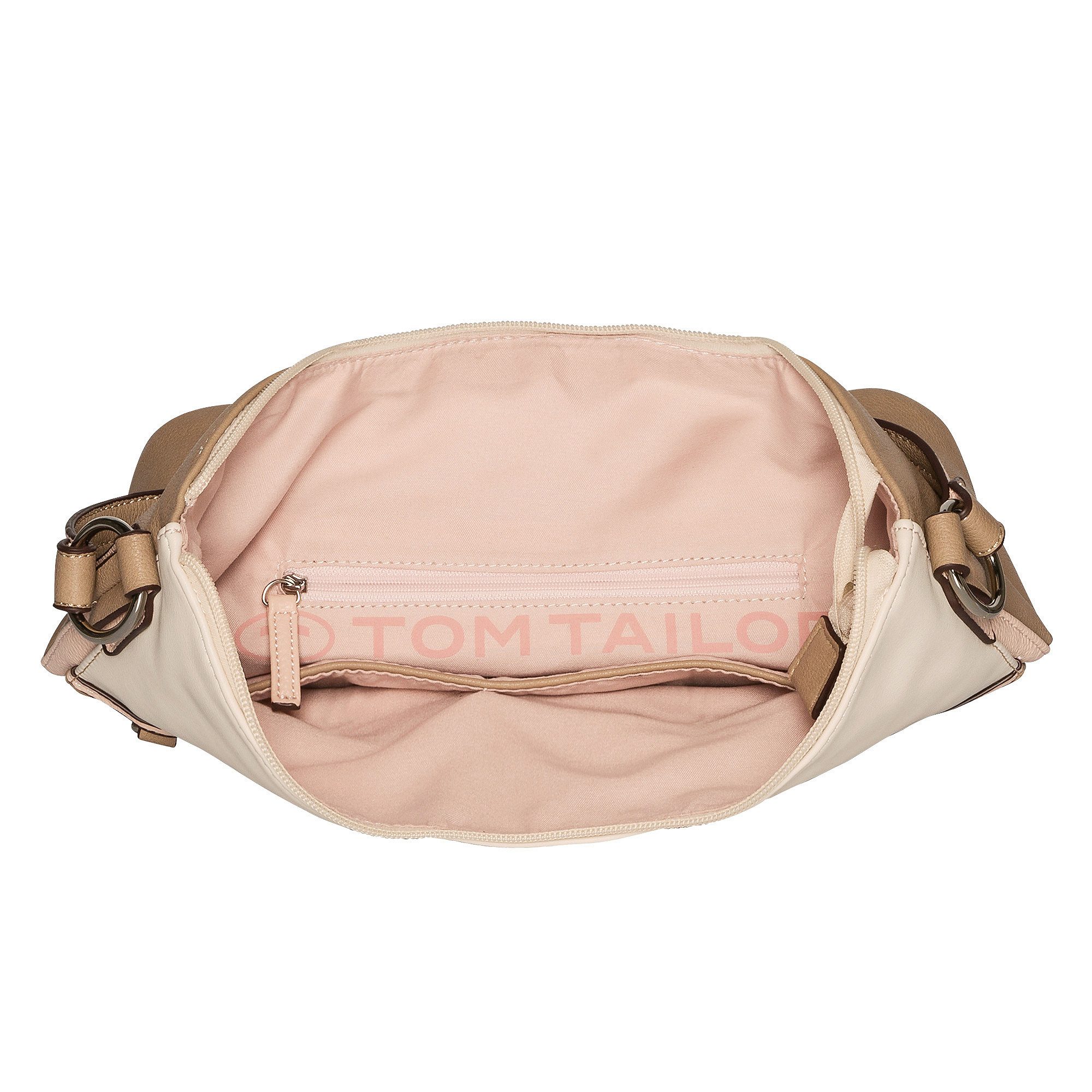 TOM TAILOR Umhängetasche Hobo Bag Jule MIXED ROSE