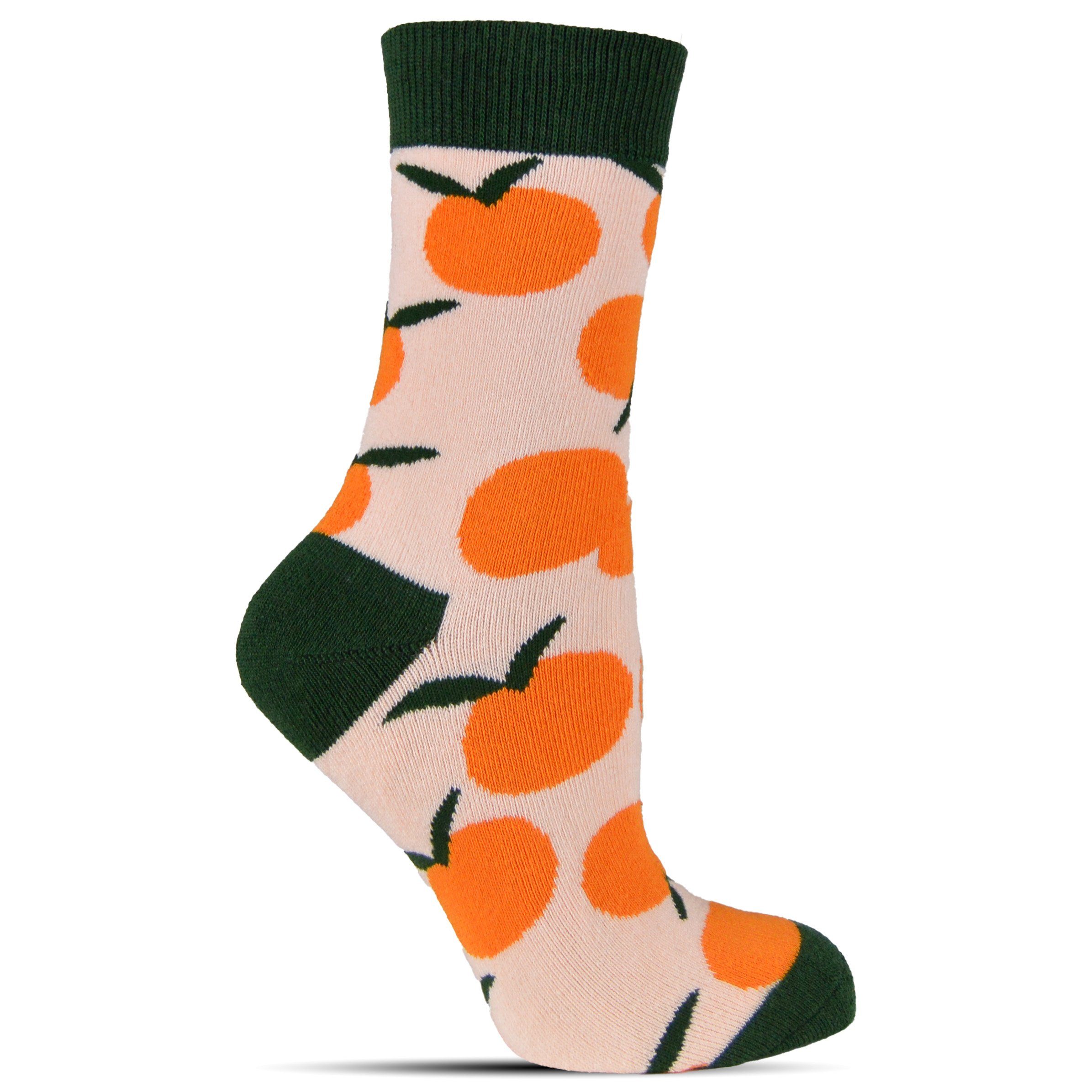 Frostfighter Thermosocken Damen Wintersocken (6-Paar) mit Innenfutter, weiche warme bunte lustige Socken Strümpfe