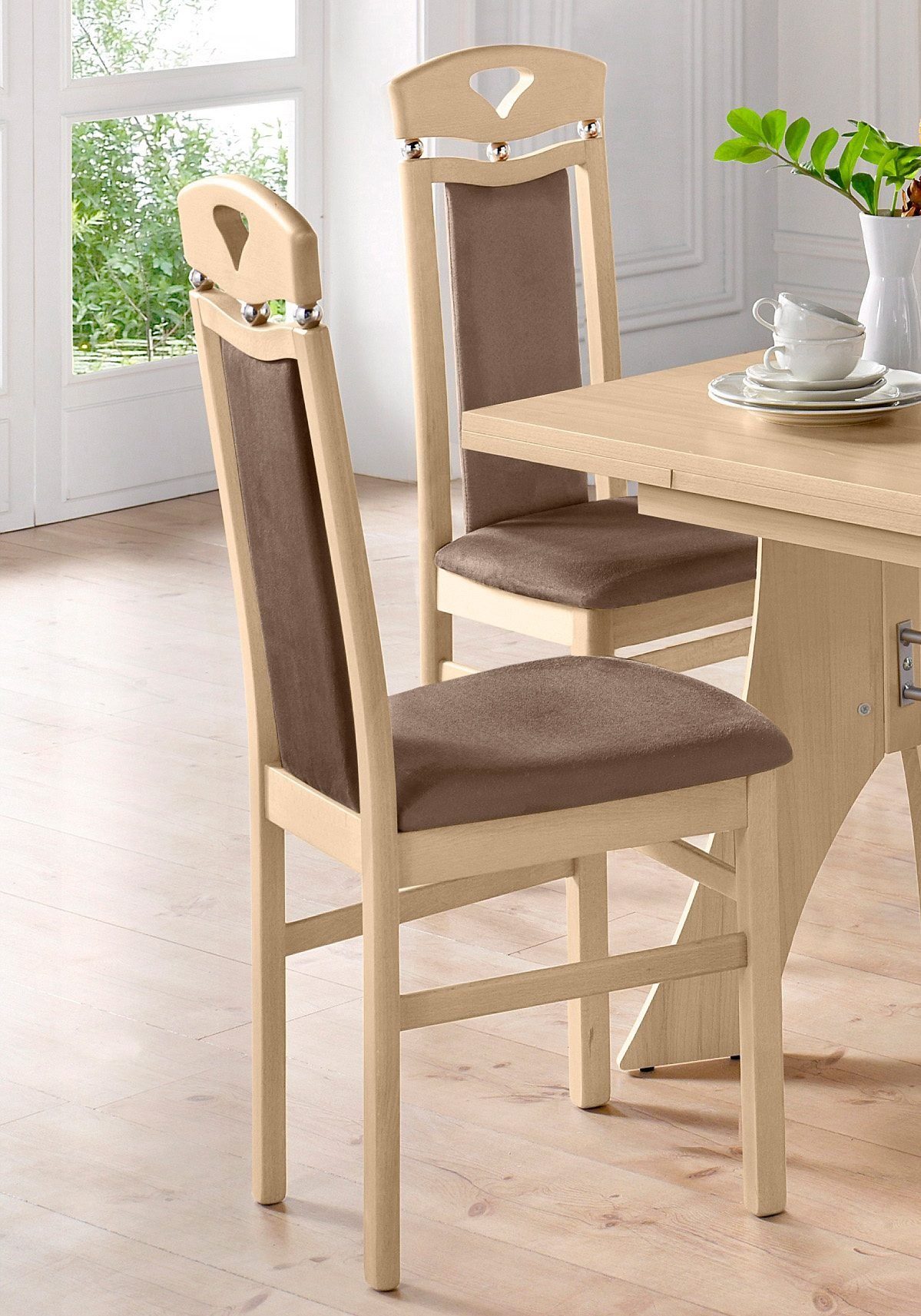 Home affaire Esszimmerstuhl Berta Küchenstuhl (Set, günstig online kaufen