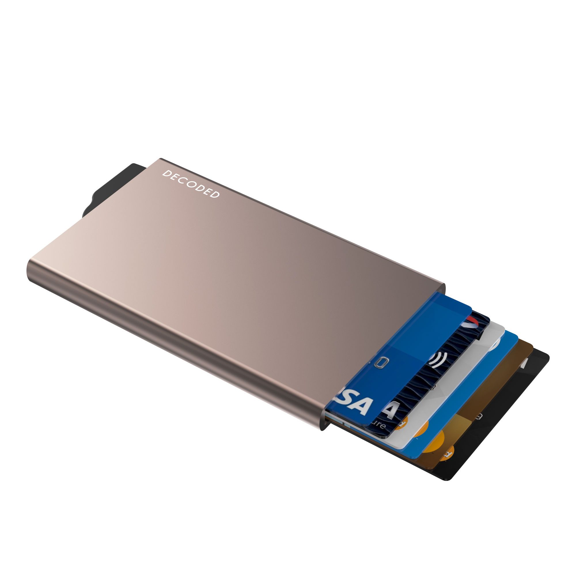DECODED Kartenetui Decoded MagSafe Aluminium Cardholder - Desert Gold
