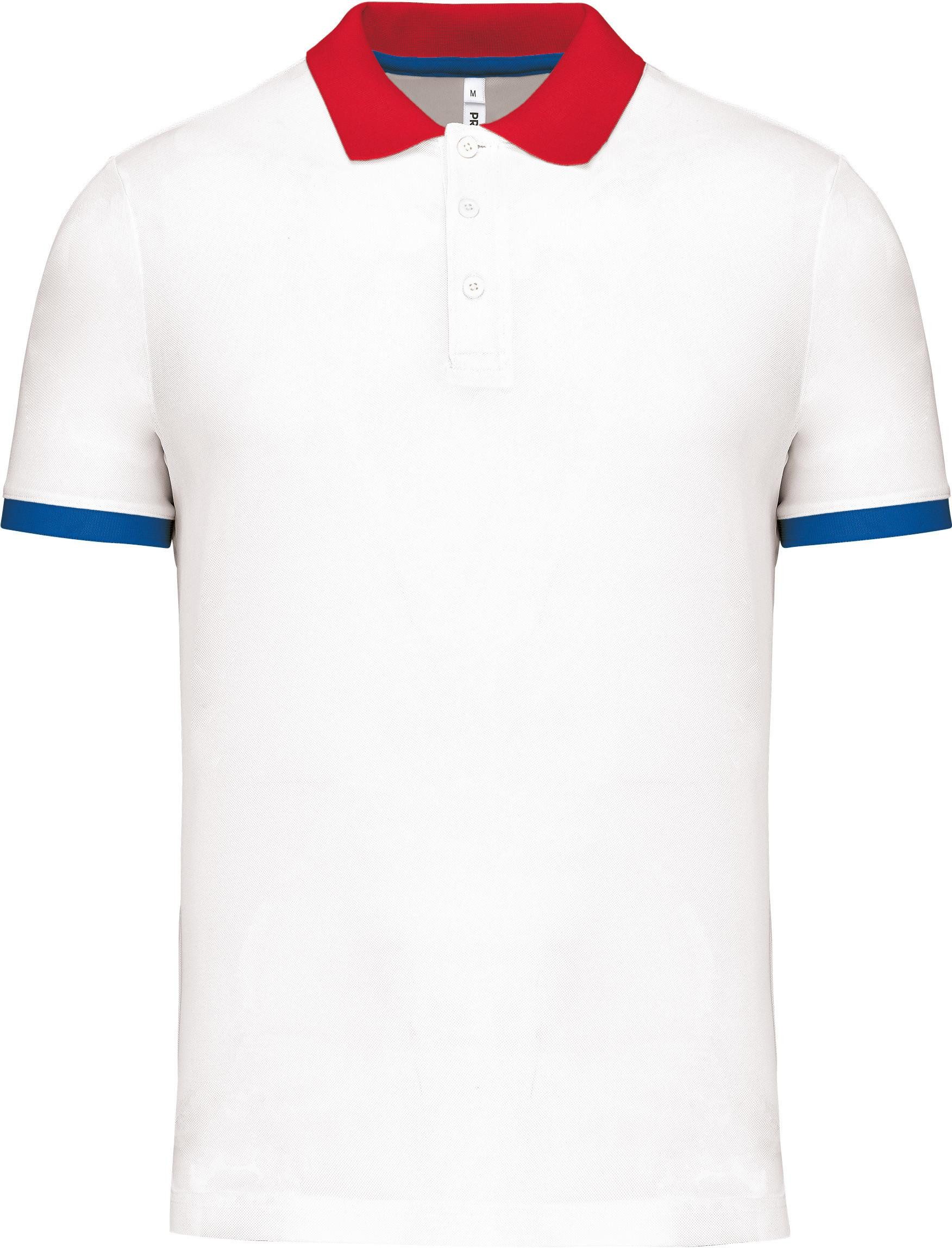 White / Red / Sporty Royal Blue