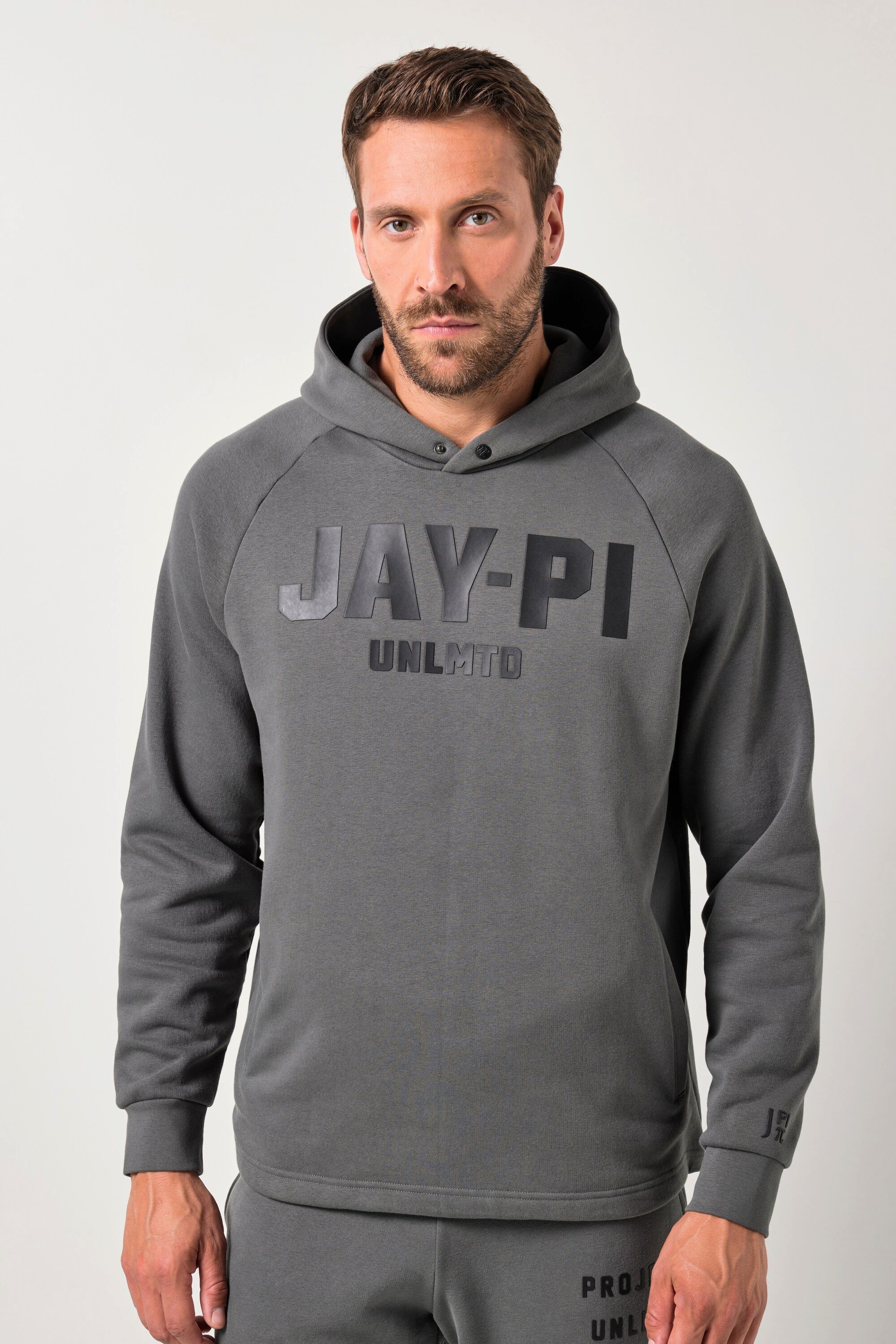 JP1880 Sweatshirt Hoodie Bauchfit Fitness Sweat Kapuze
